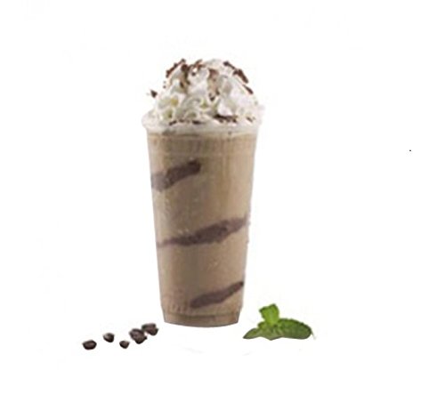 Clear Straw Slotted Flat Lids for Fabrikal 9oz & 10oz Plastic Cups - 2500 Pack Bulk Case - Perfect for Restaurants, Cafes, and Fast Food Takeout Drinks