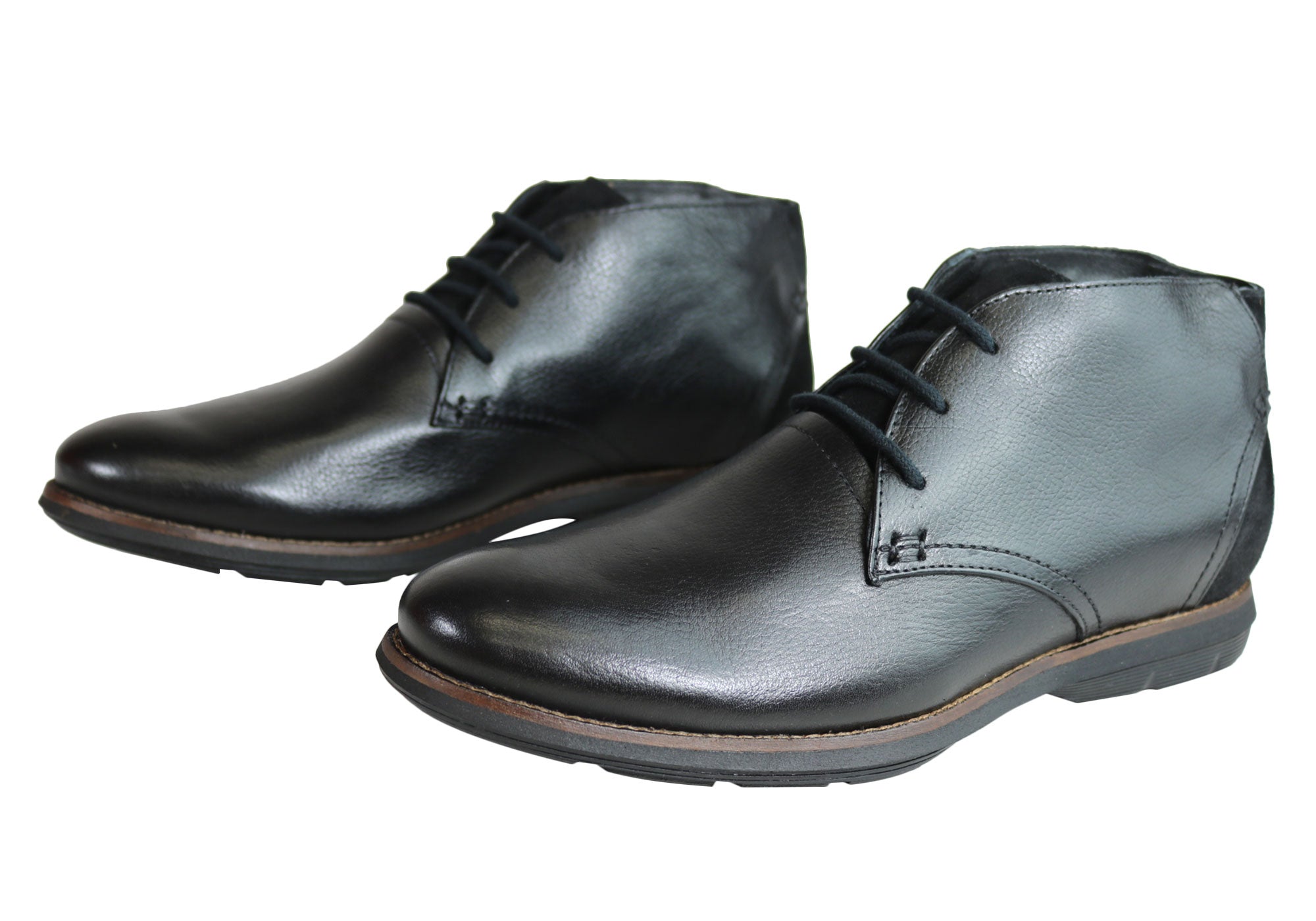 Savelli Epic Men's Comfortable Leather Lace-Up Boots - Handcrafted in Brazil - Durable & Stylish for Work, Outdoor Adventures & Casual Wear