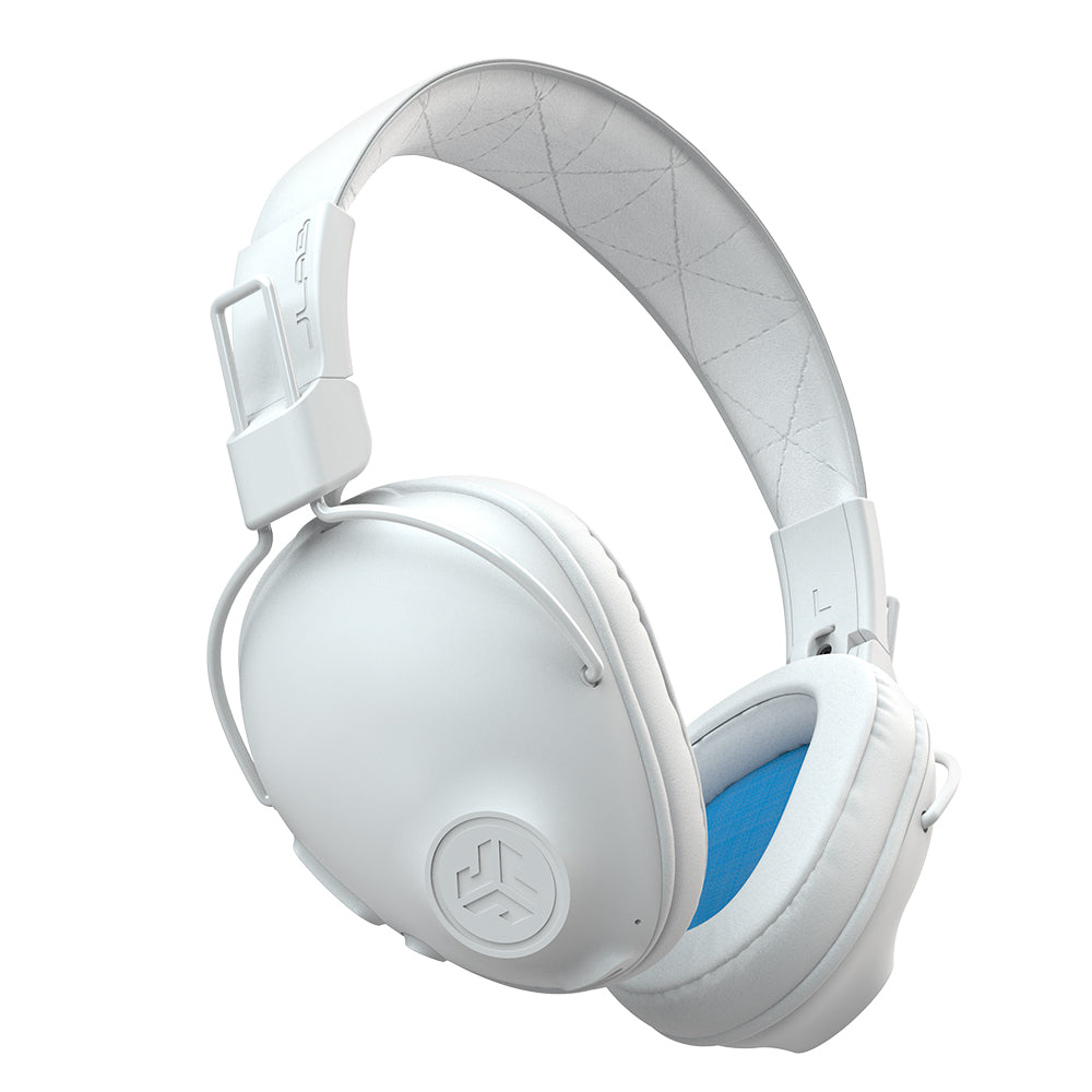 Studio Pro Wireless Over Ear Headphones - White Noise Cancelling Bluetooth Headset with Mic for Music, Gaming & Travel