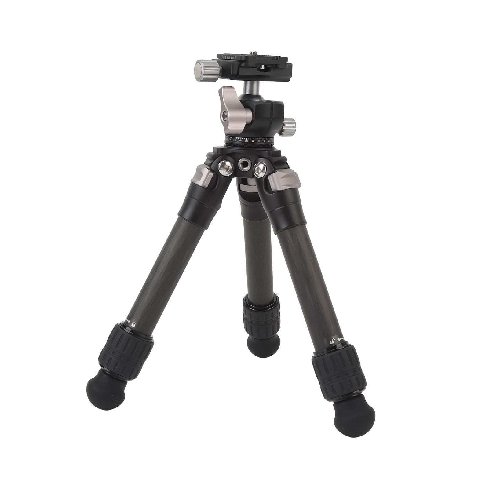 Professional Carbon Fiber Camera Tripod - 5kg Load Capacity, Multi-Angle Adjustable & Portable DSLR Tripod Stand | Perfect for Travel Photography, Vlogging & Outdoor Shooting