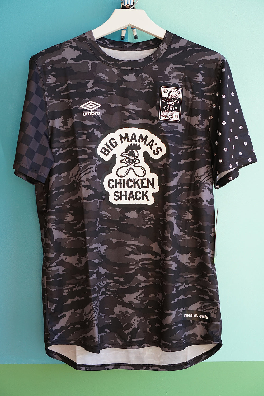 UMBRO x Mel D. Cole Queens/Kings United FC Jersey - Official Football Soccer Jersey for Men & Women - Perfect for Matches, Training, and Fan Support