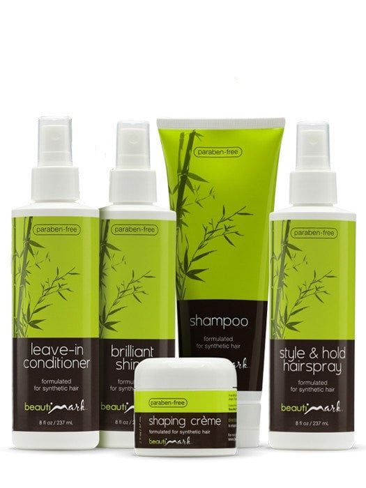 5-Piece Synthetic Hair Care Kit - Shampoo, Conditioner, Brush & More for Wigs & Extensions | Perfect for Daily Use, Styling & Maintenance