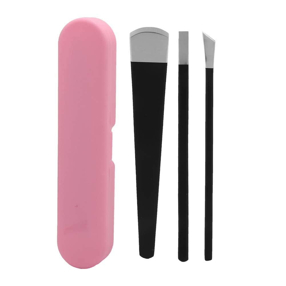 Professional 3-Piece Stainless Steel Pedicure Knife Set - Ingrown Toenail & Dead Skin Remover Tool for Foot Care - Perfect for Home Pedicures, Salon Use & DIY Foot Treatment