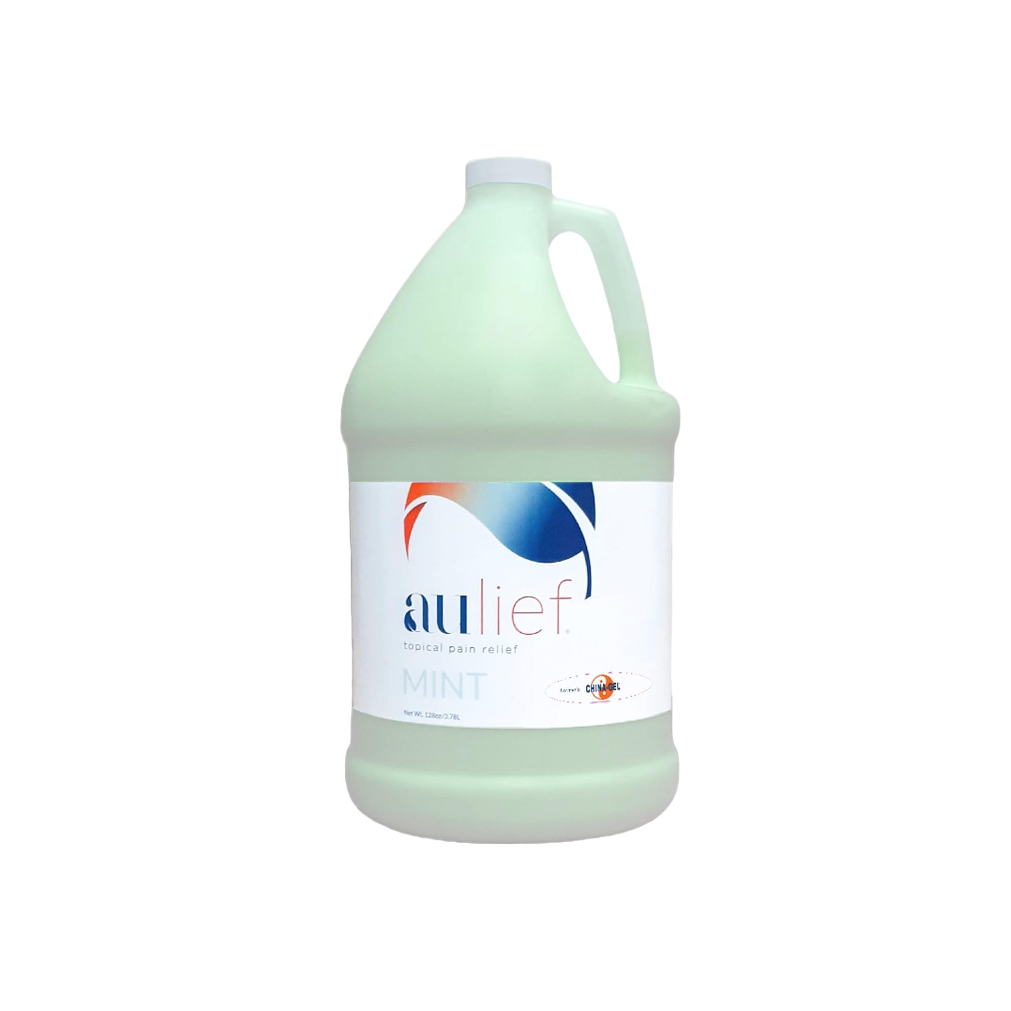 Aulief Topical Pain Relief Cream - Fast-Acting Mint Green Gel for Neck, Knee, Back, Muscle & Joint Pain Relief - FSA HSA Approved - 128 oz Bottle - Perfect for Athletes, Office Workers & Seniors with Chronic Pain