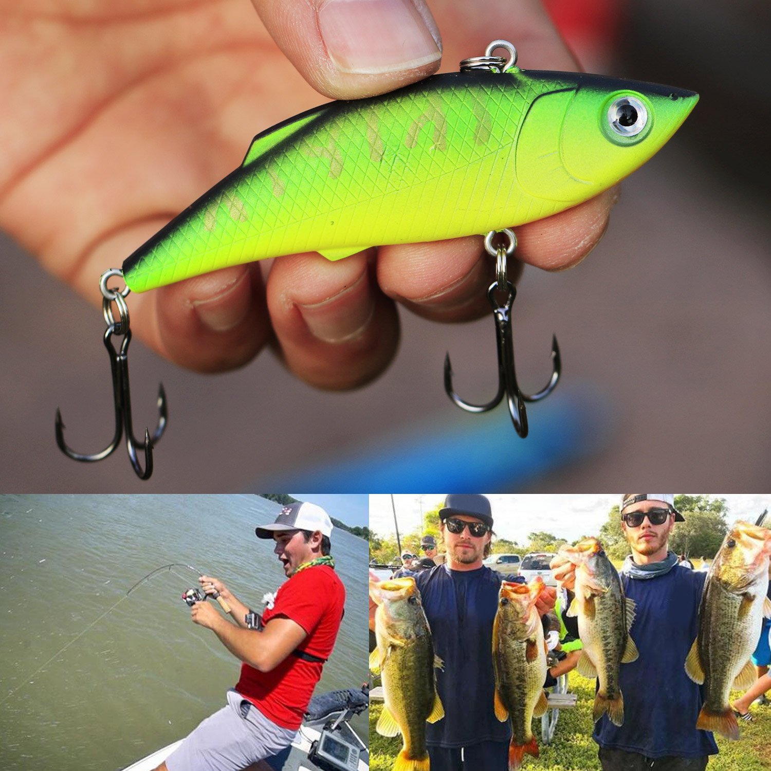**Sougayilang Minnow Fishing Lures Crankbaits Set – Hard Baits & Swimbaits for Trout, Bass, Perch – Topwater Lures for Boat Fishing (Ideal for Freshwater & Saltwater Angling)**