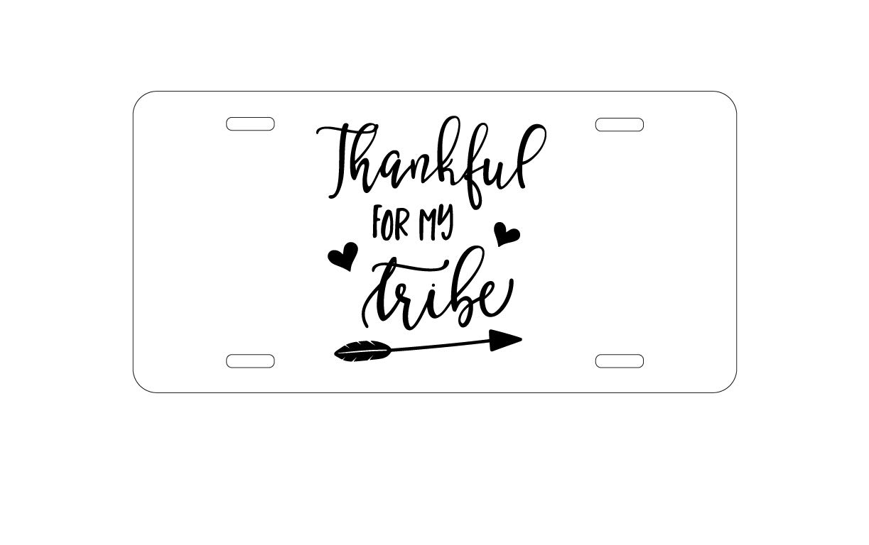 Custom Aluminum Vanity License Plate for Car Front - Personalized 