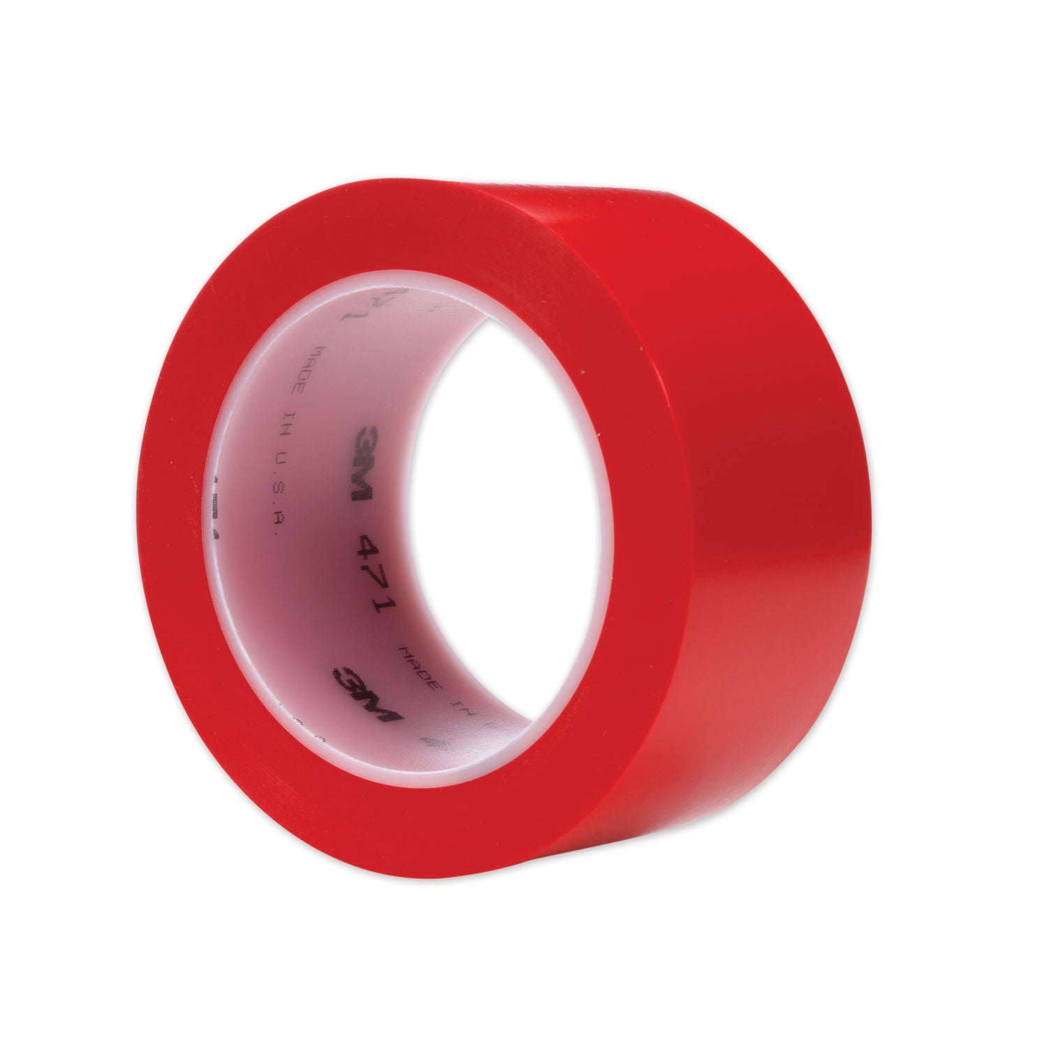 3M™ Vinyl Floor Marking Tape 471 - 2 Inch x 36 Yards, Red - Heavy Duty Non-Slip Safety Tape for Warehouses, Factories, and Industrial Floor Marking