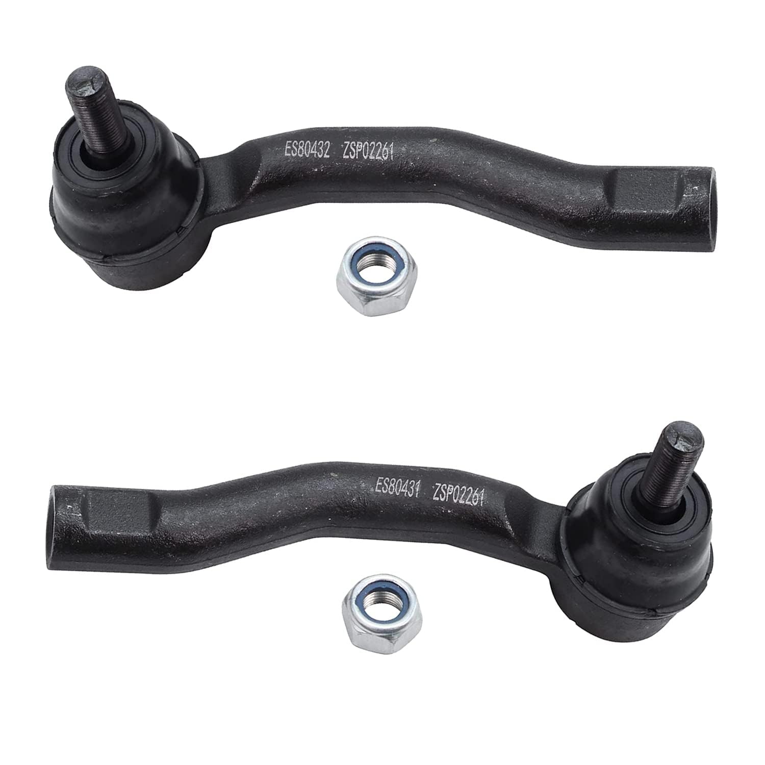 Detroit Axle Steering Rack and Pinion Kit - Compatible with 2003-2008 Toyota Corolla, 2004-2007 Power Steering Rack & Pinion Assembly with 2 Front Outer Tie Rod Ends - Perfect for DIY Car Repairs and Smooth Steering Performance