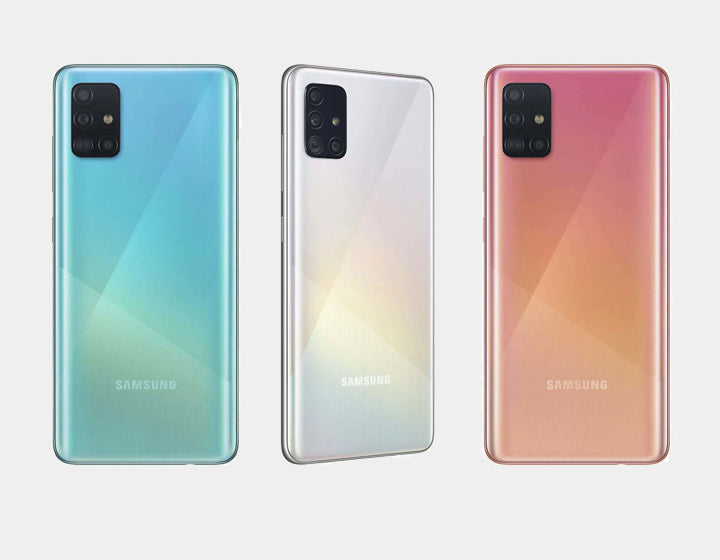 Samsung Galaxy A51 (SM-A515F/DS) 128GB 6GB RAM Dual SIM Smartphone - Prism Crush White | 6.5
