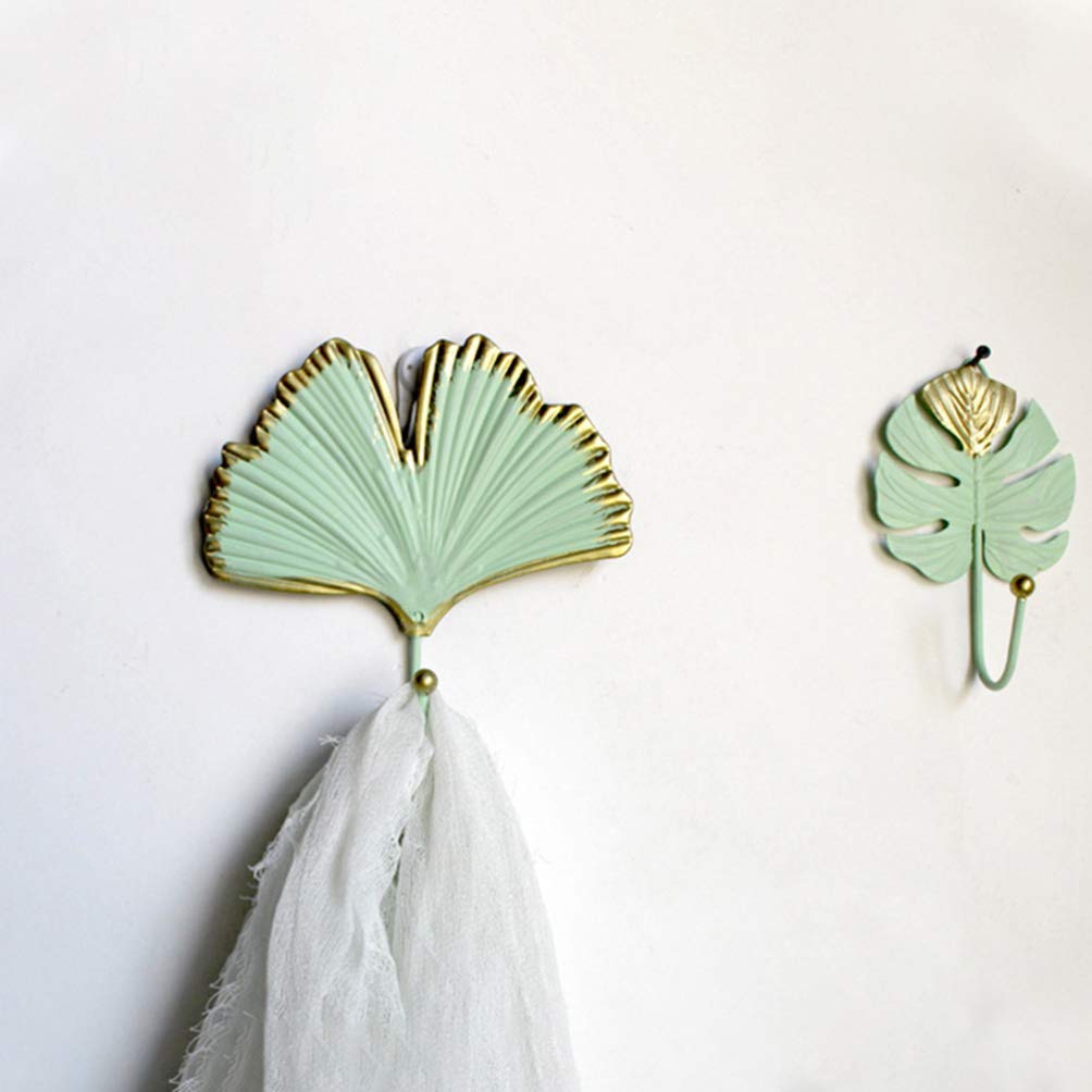 3 Pcs Tropical Leaf Hooks for Wall - Hawaii Style Home & Office Decor