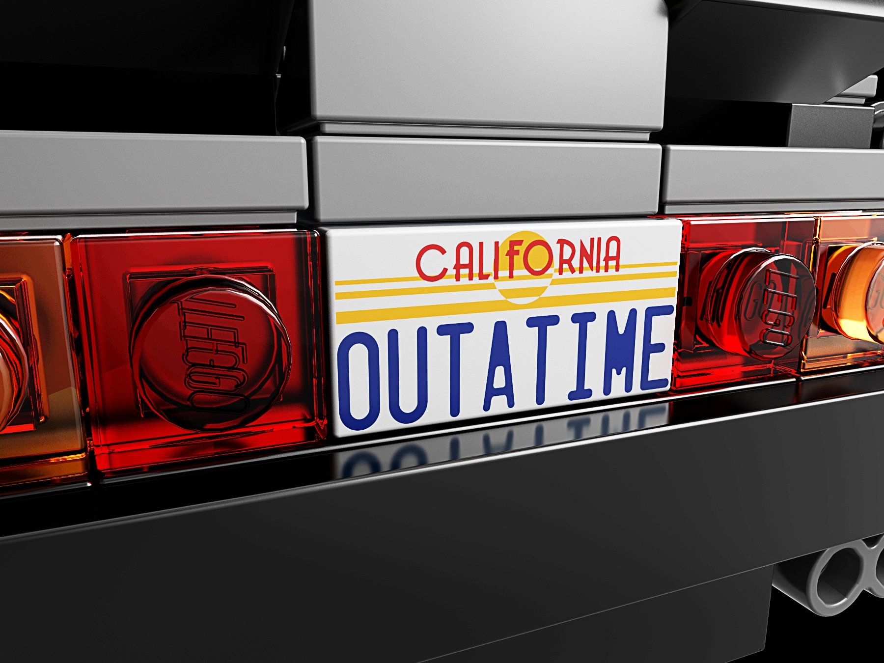 LEGO 21103 The Delorean Time Machine Building Set - Official Back to The Future Movie Model Kit for Adults & Kids - Perfect for Collectors, Gifts & Home Decor Display