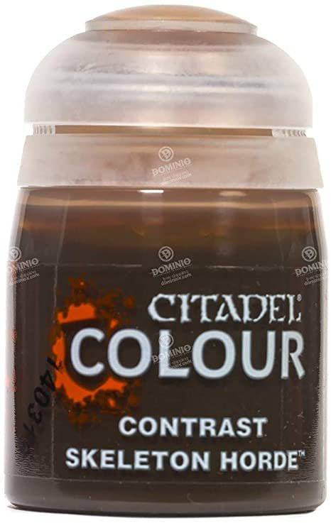 Citadel Colour Contrast Skeleton Horde Paint - Premium Miniature Painting for Warhammer & Tabletop Gaming - Perfect for Bones, Skeletons & Undead Models