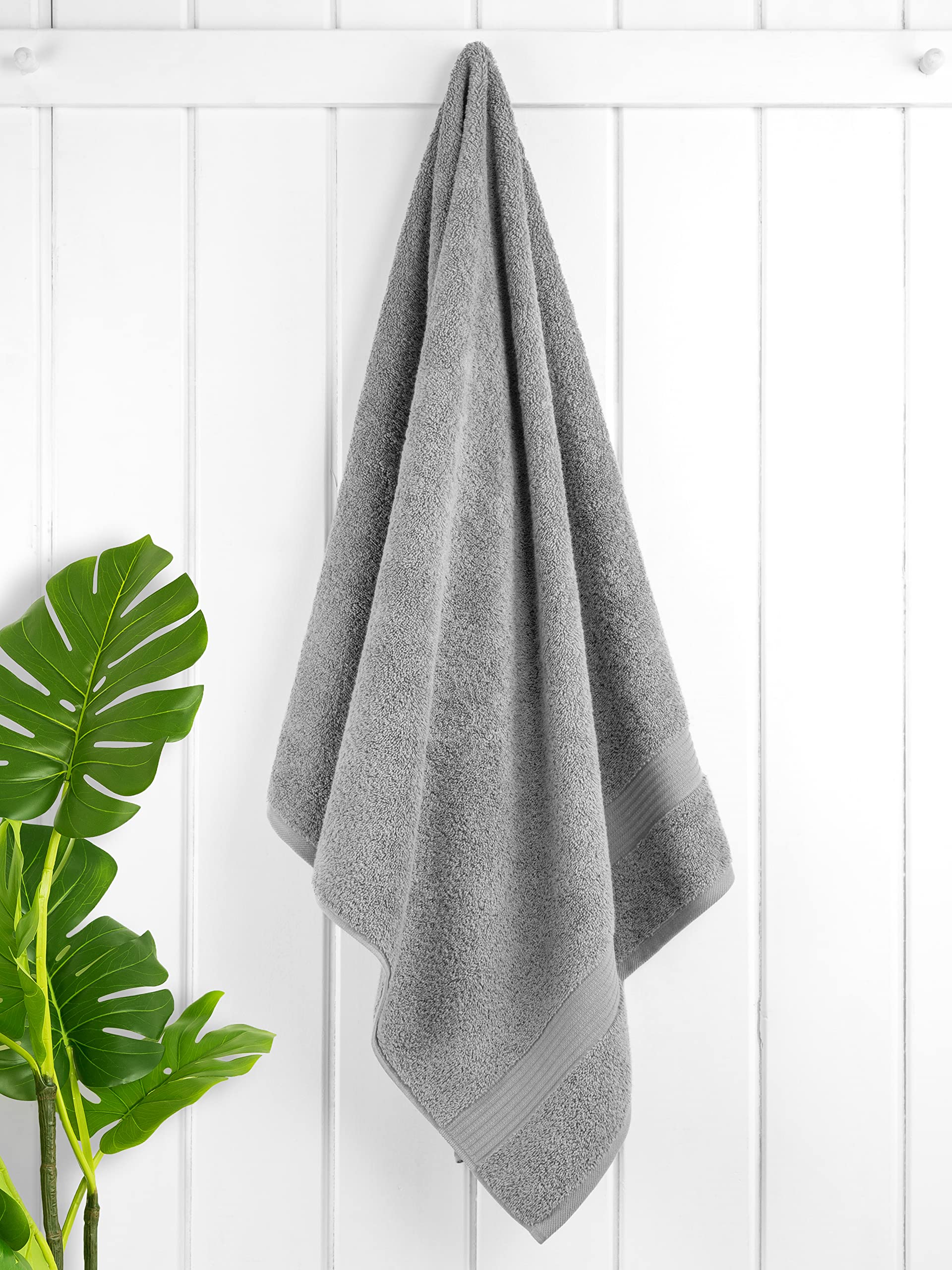 Premium 6-Piece Cotton Towel Set & 4-Piece Bath Towel Bundle - Ultra Soft, Absorbent Bath & Hand Towels for Spa, Gym, Beach & Home Use