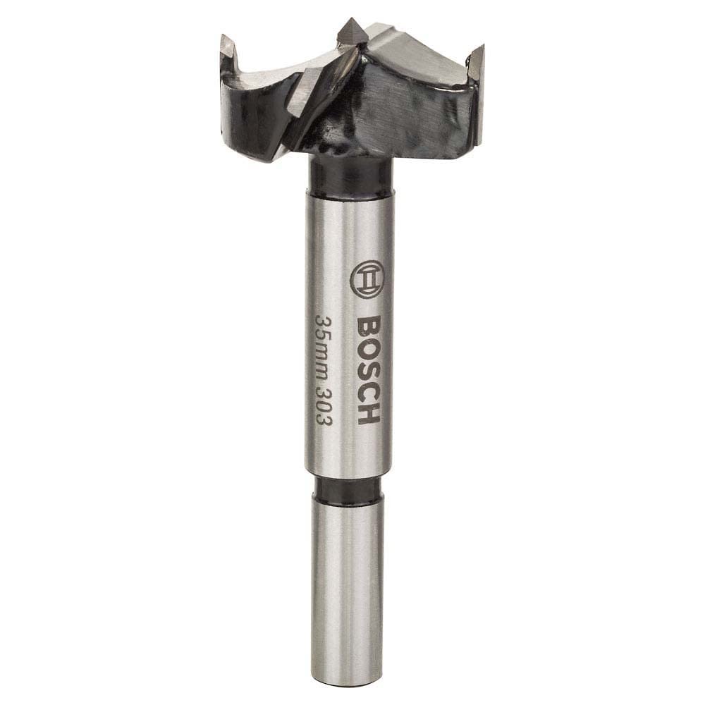 Bosch 2608597613 35mm Forstner Drill Bit - Premium Woodworking Tool for Cabinets, Furniture & DIY Projects