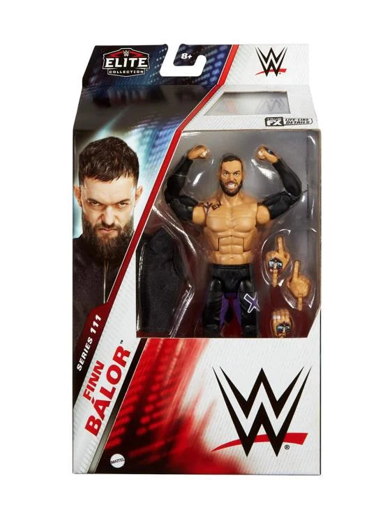 WWE Elite Collection Series 111 Finn Balor Action Figure - Authentic Wrestling Collectible for Fans & Display
