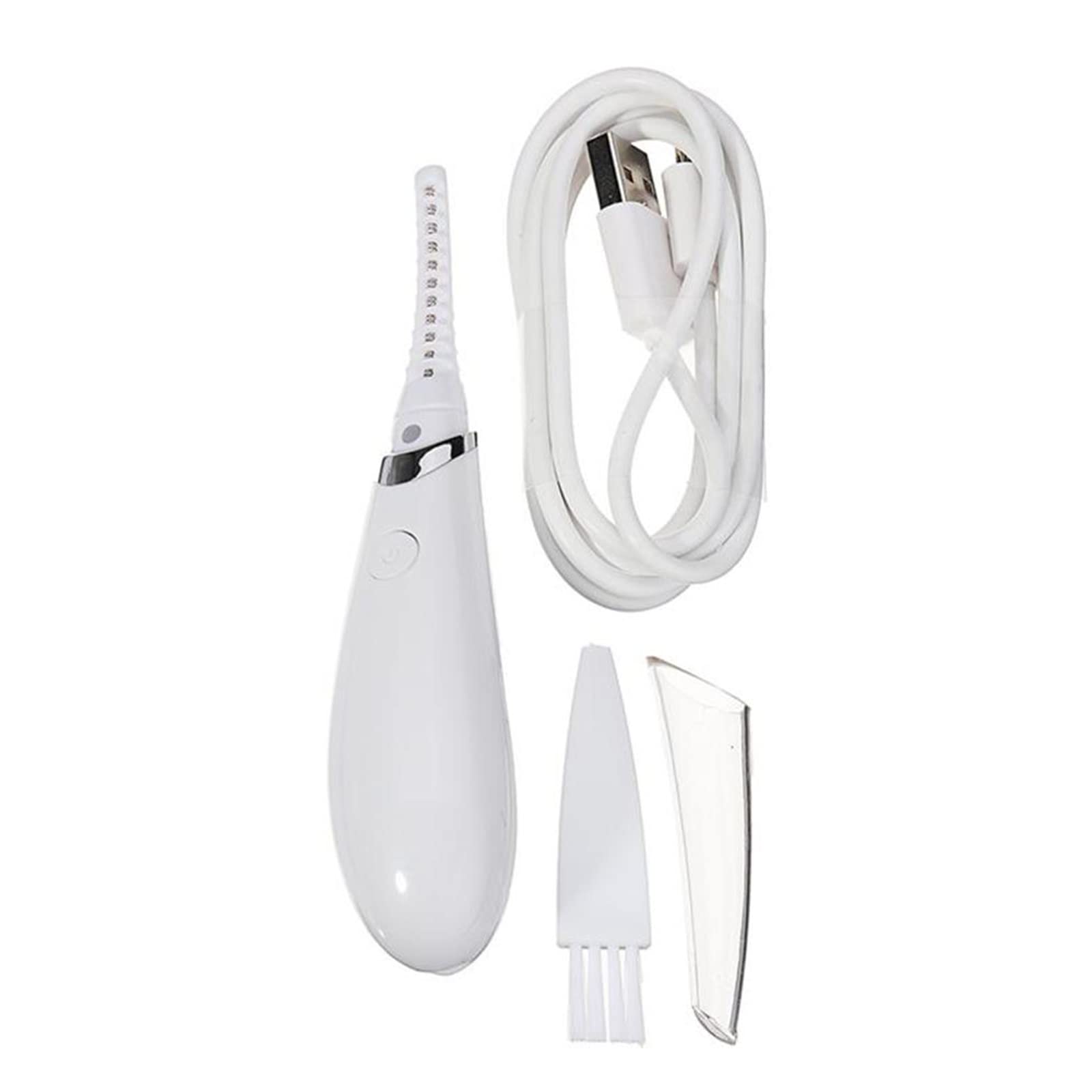 LOYE USB Rechargeable Heated Eyelash Curler - Electric Eyelash Curling Iron with Long-Lasting Warmth for Perfect Curls, Makeup Tool for Home & Travel (Color A) | Salon-Quality Lash Lift at Home