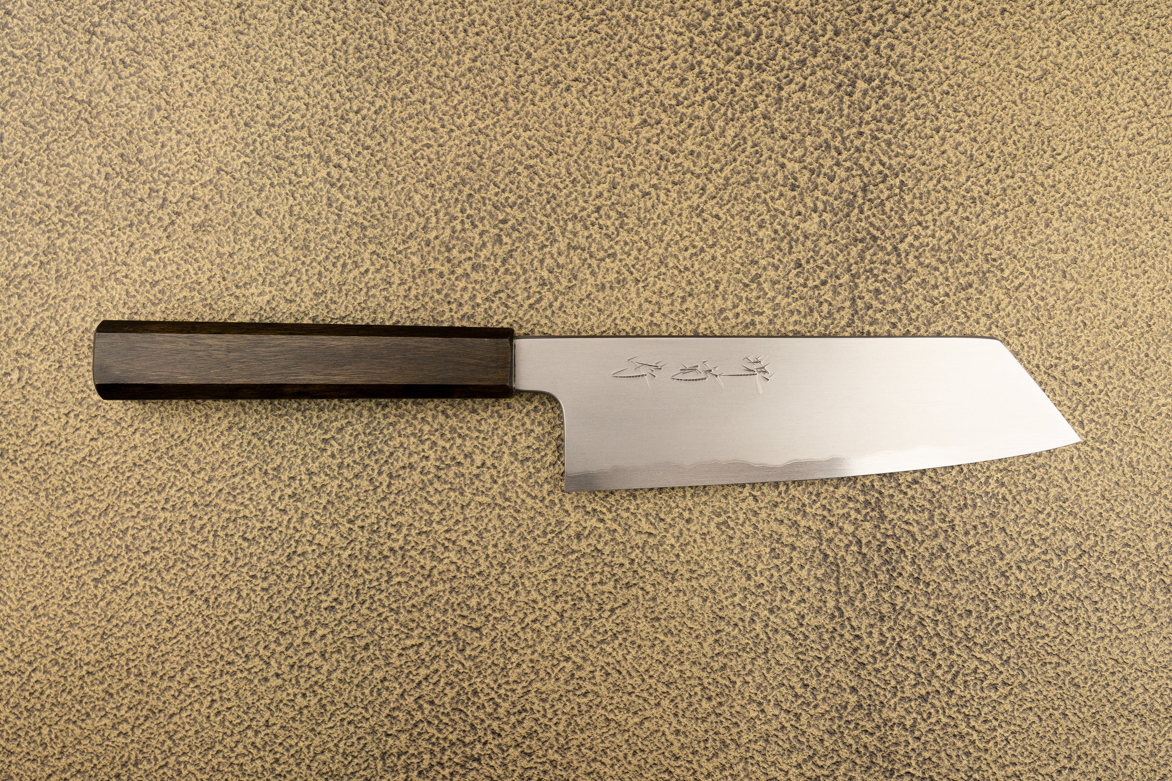 Premium Sakai Kikumori Asagiri Kiritsuke Santoku Knife 180mm - Japanese High-Carbon Steel Chef's Knife for Slicing, Dicing & Precision Cutting - Perfect for Home Cooks & Professional Kitchens