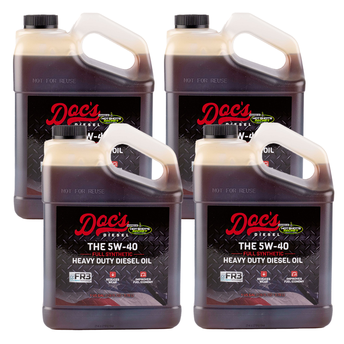 Doc's Diesel Ford 6.7L Powerstroke 5W-40 Full Synthetic Oil Change Kit for 2011-2025 Models - Complete Engine Protection for Heavy-Duty Trucks & Towing