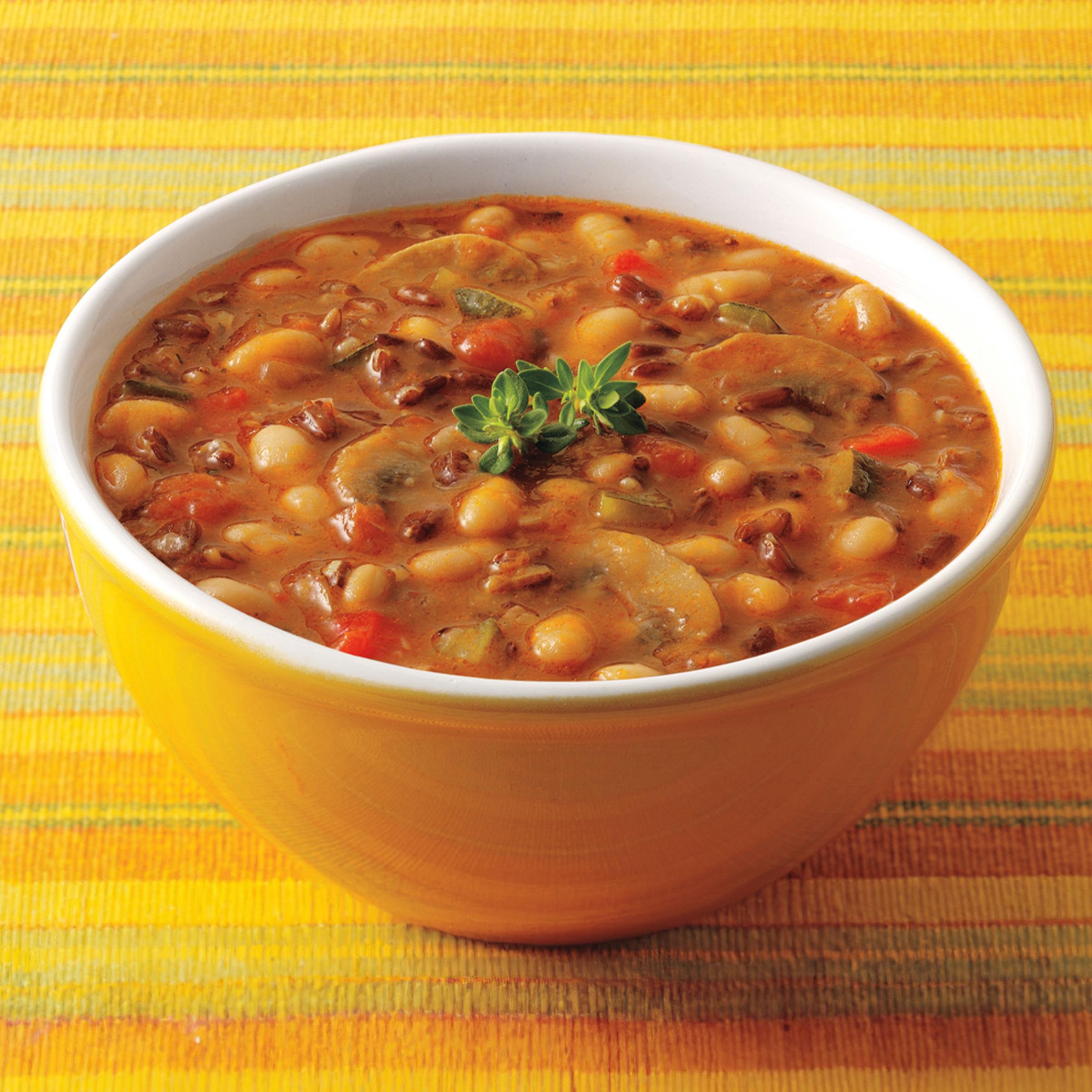 Amy's Organic Vegan Hearty French Country Vegetable Soup - Gluten Free, Non-GMO, 14.4 Oz (12 Pack) | Made with Organic Rice, Vegetables & Herbs | Perfect for Quick Lunches, Camping & Emergency Food Storage