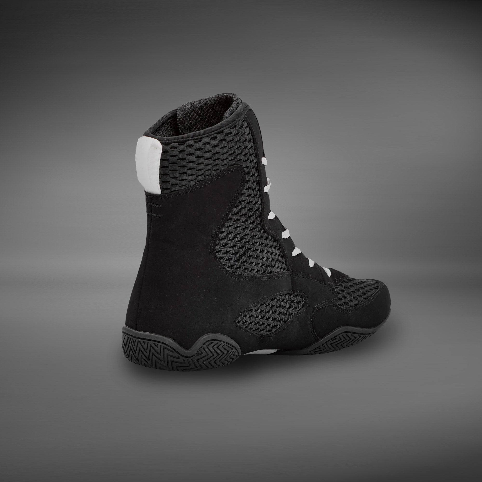 Venum Contender Boxing Shoes for Men - Lightweight & Breathable Black/White MMA Training & Competition Footwear