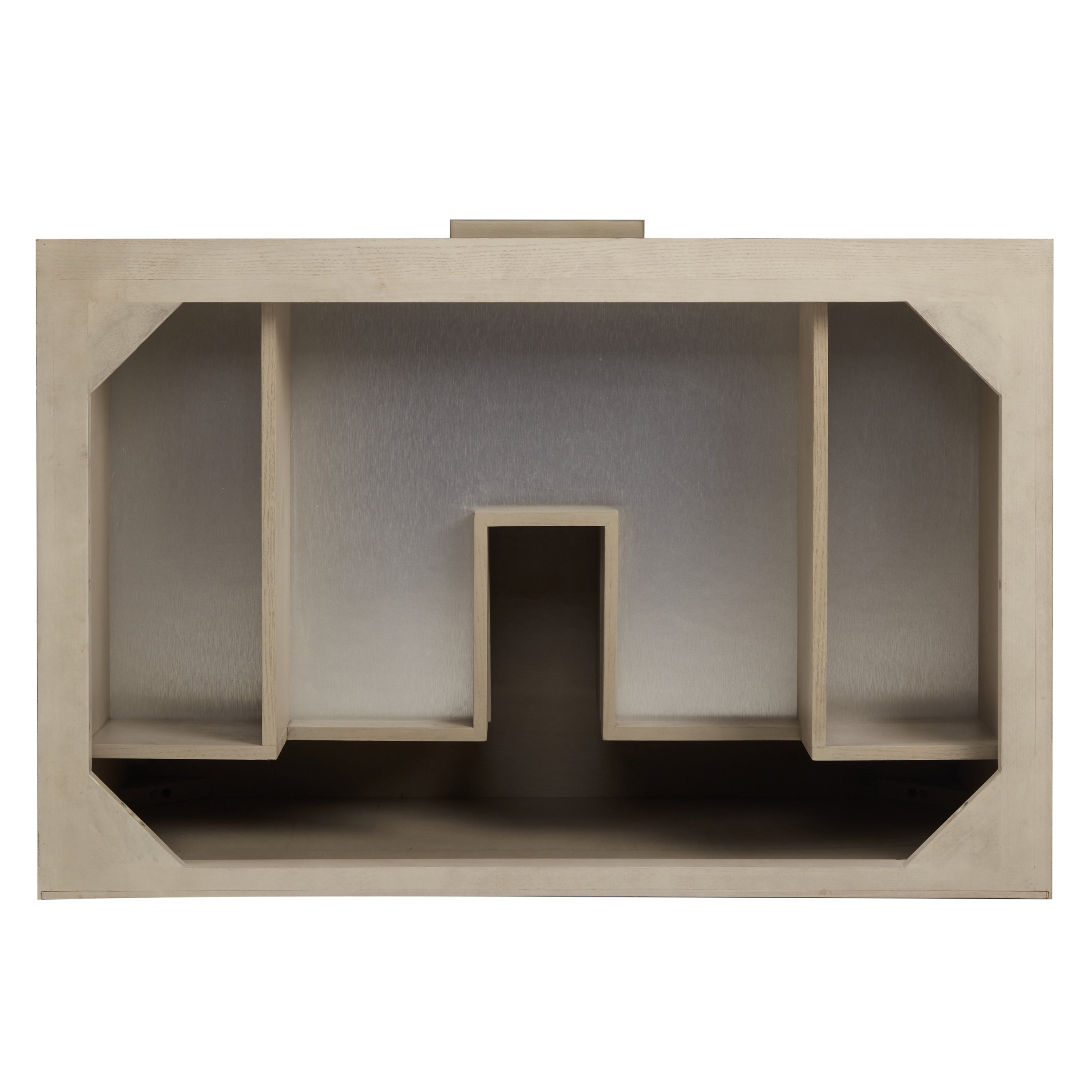 Emmeline 36 Inch Single Bathroom Vanity in Pebble Oak Finish - Perfect for Small Bathrooms, Powder Rooms & Master Bath Remodels