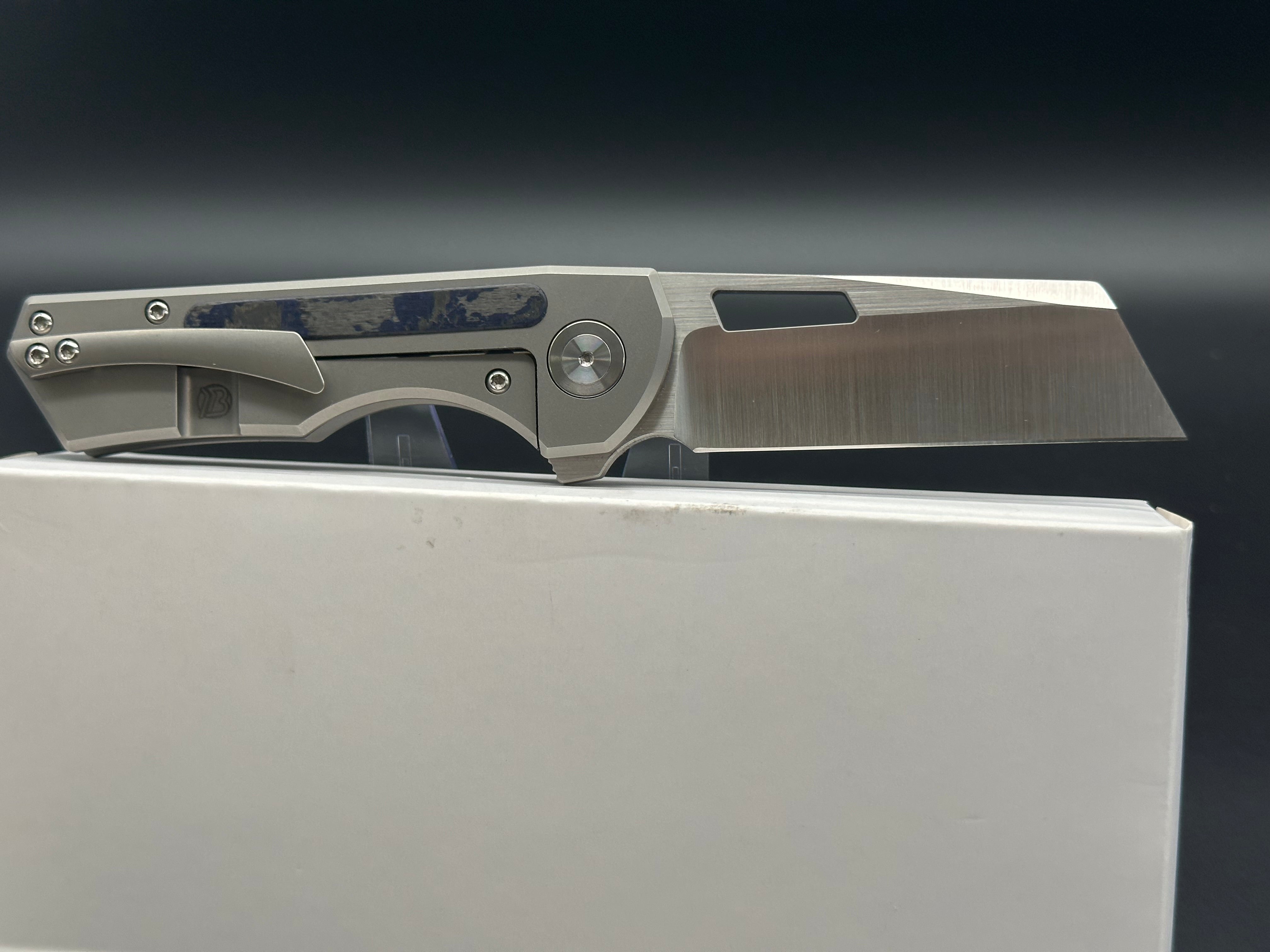 Slice Brian Brown Yeager M - Premium EDC Pocket Knife for Outdoor, Camping & Everyday Carry | Sharp & Durable Folding Knife for Hiking, Fishing & Survival Gear