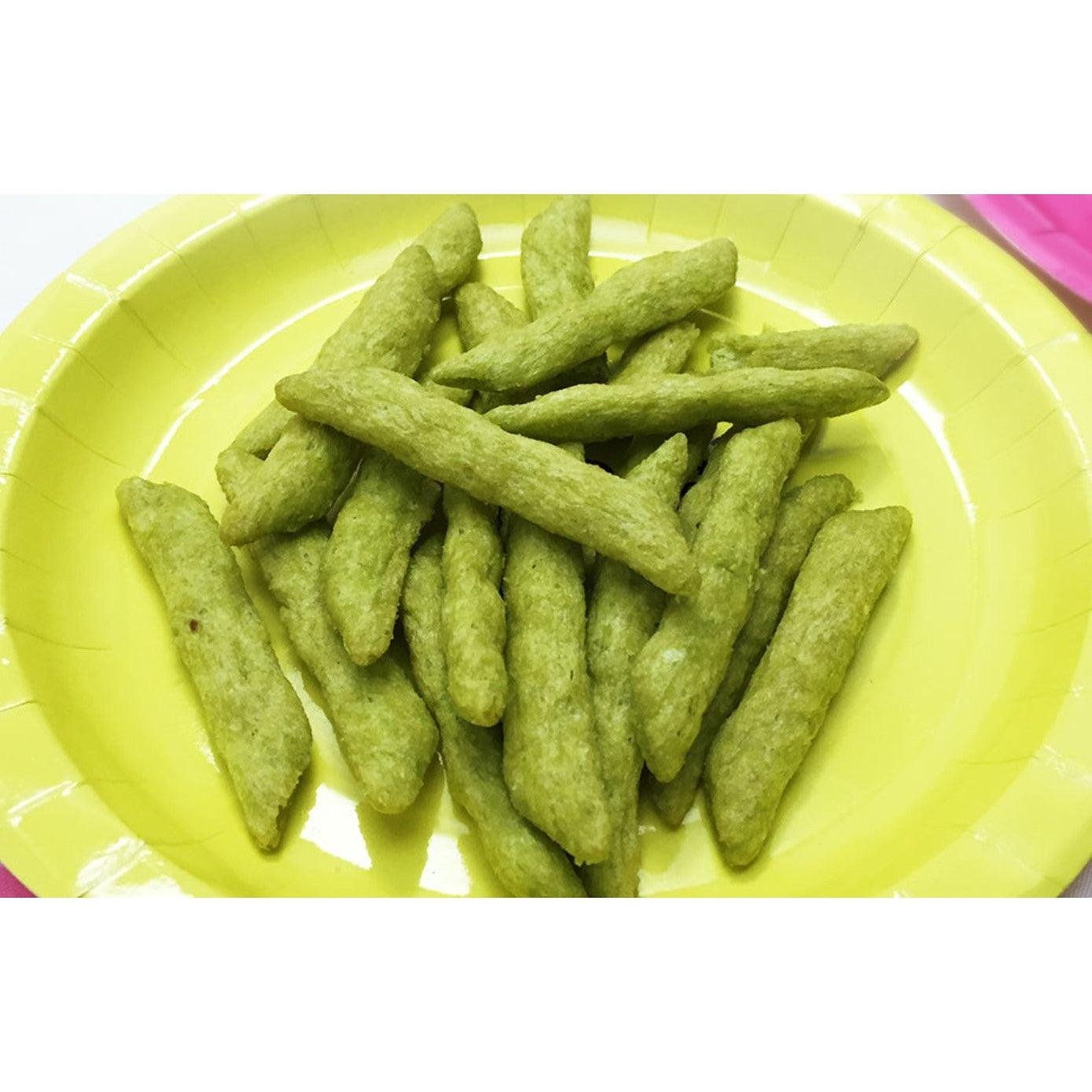 Calbee Sayaendo Green Pea Snack - Crunchy Healthy Japanese Peas (Pack of 3) - Perfect for Office Snacks, Travel & Party Treats