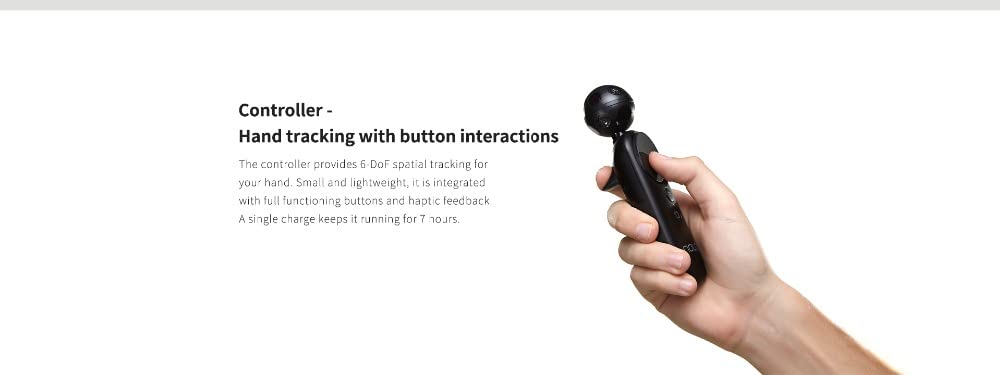 NOLO CV1 Pro VR Controller & Motion Tracking Kit for PlayStation VR, Gear VR, Oculus Go, Pimax Headset - Steam VR Compatible | Immersive Gaming & Virtual Reality Experience