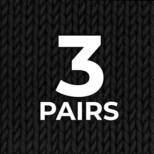 3 Pairs - Black