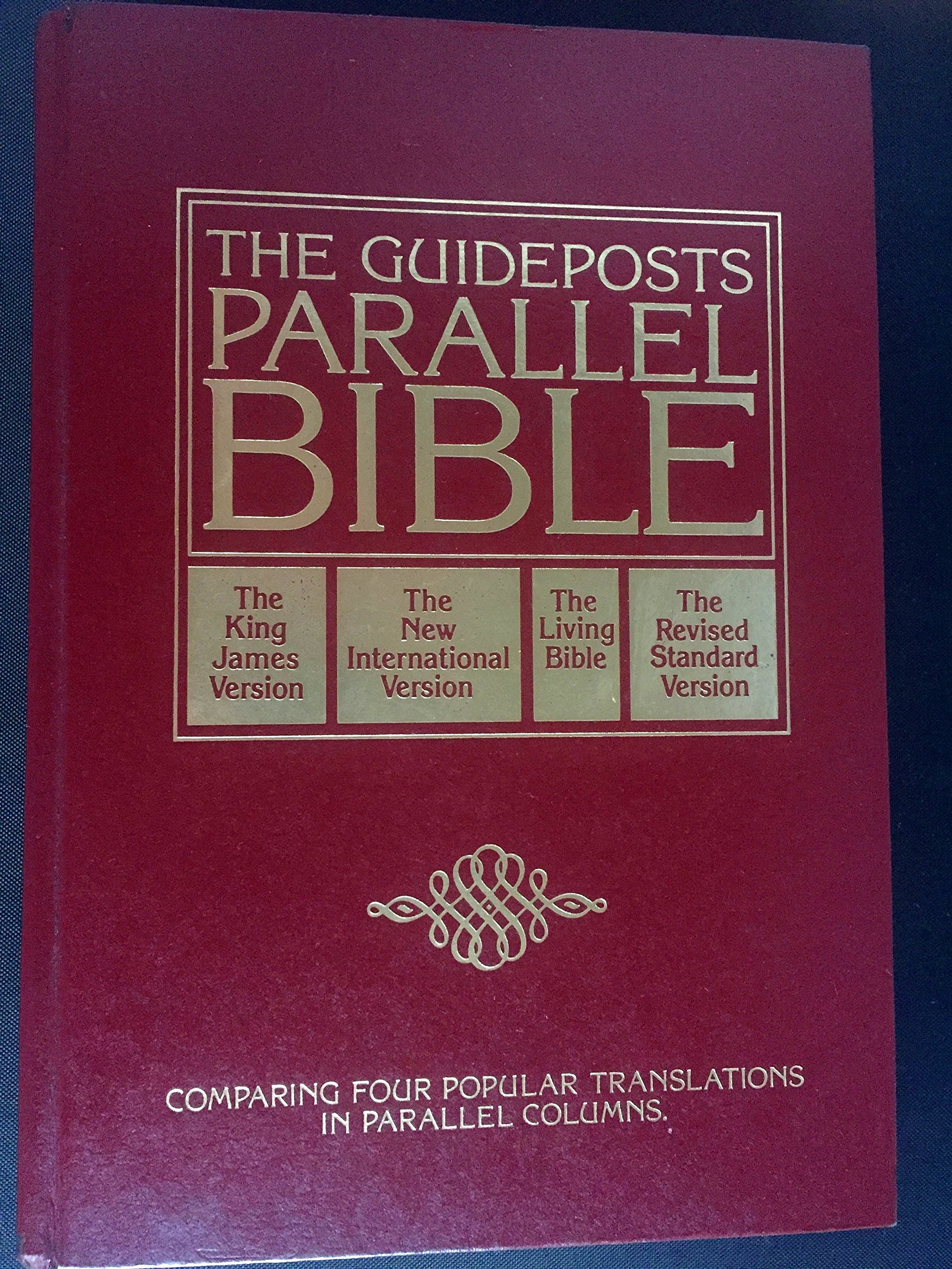 Parallel Bible - King James Version, NIV, Living Bible & Revised Standard Edition - Side-by-Side Scripture Comparison for Bible Study & Devotional Reading