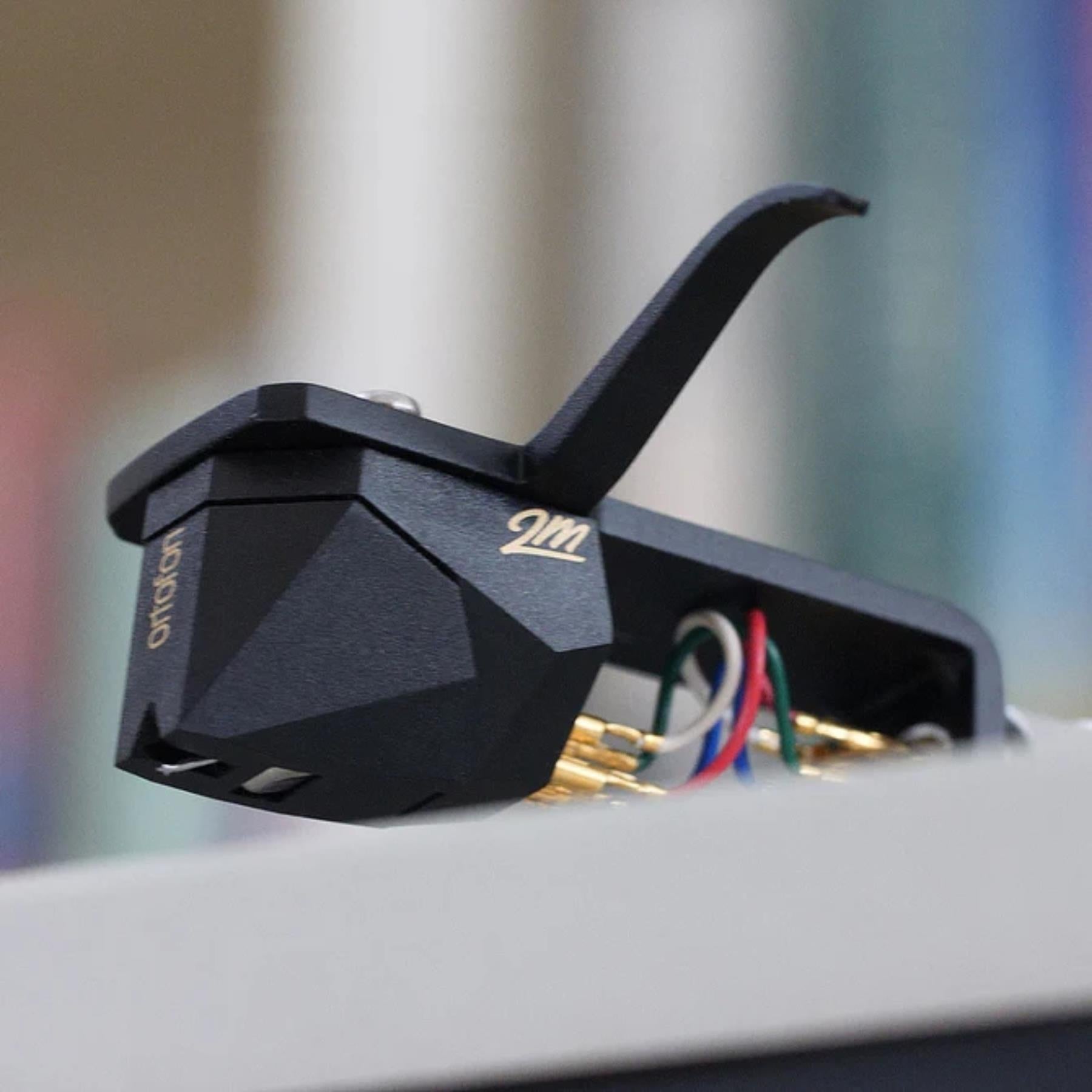 Ortofon 2M Black Verso Moving Magnet Phono Cartridge - High-End Audiophile Vinyl Record Player Stylus for Turntables & Hi-Fi Systems