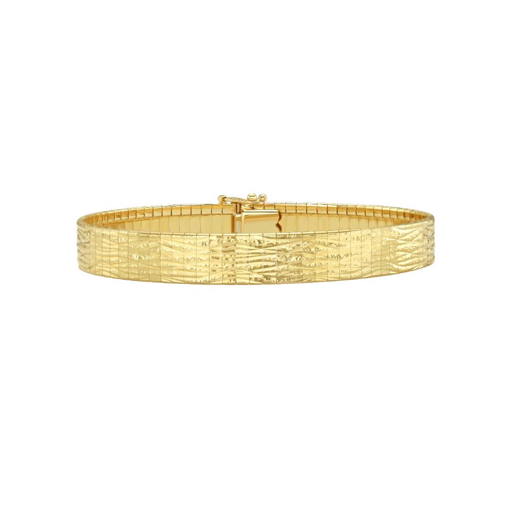 14K Gold Glacier Bracelet for Women - Elegant & Dainty Jewelry Gift for Her - Perfect for Weddings, Anniversaries & Special Occasions