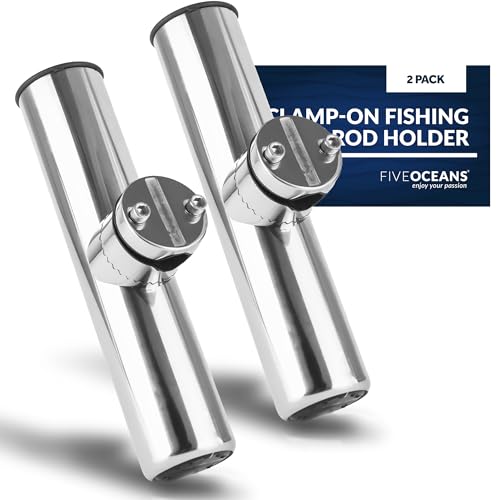 Stainless Steel - Clamp-On - 2-Pack