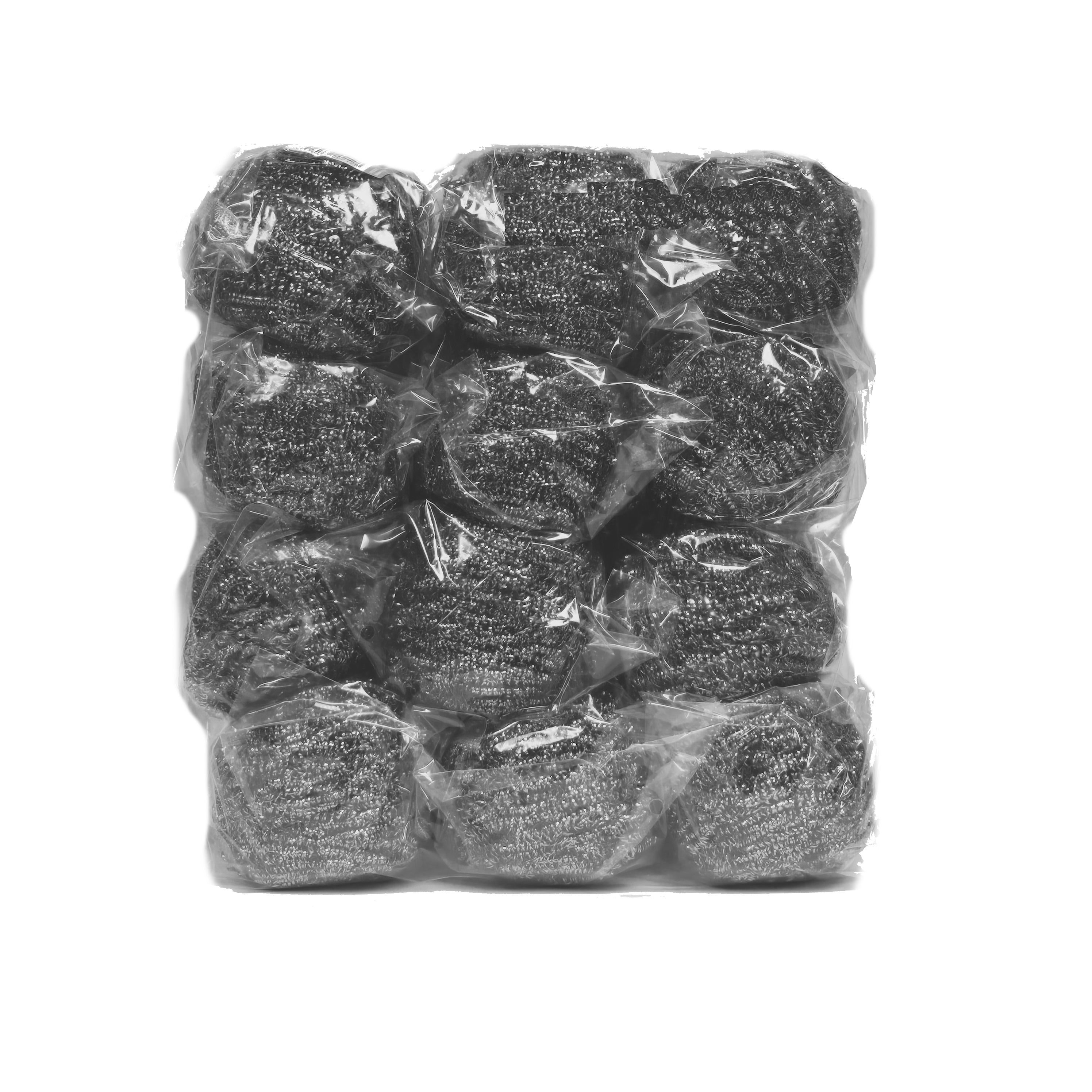 Sabco Economy Stainless Steel Scourer 70g - Heavy Duty Kitchen Cleaning Pads for Pots, Pans & Cookware - Dishwashing, Stain Removal & Tough Grease Cleaning