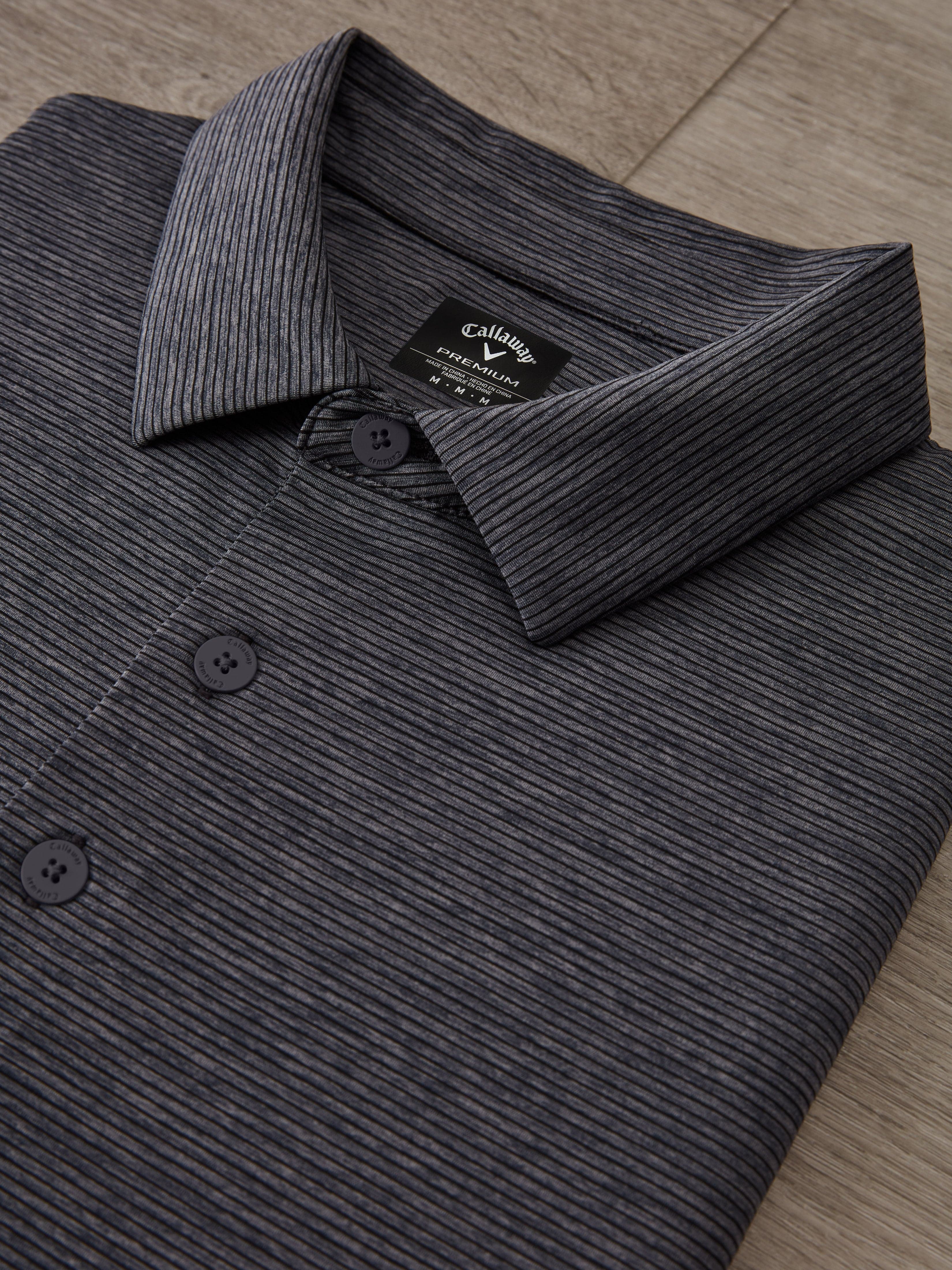 Premium Men's Soft Touch Fineline Golf Polo Shirt - Breathable & Comfortable for Golf, Casual Wear & Outdoor Activities