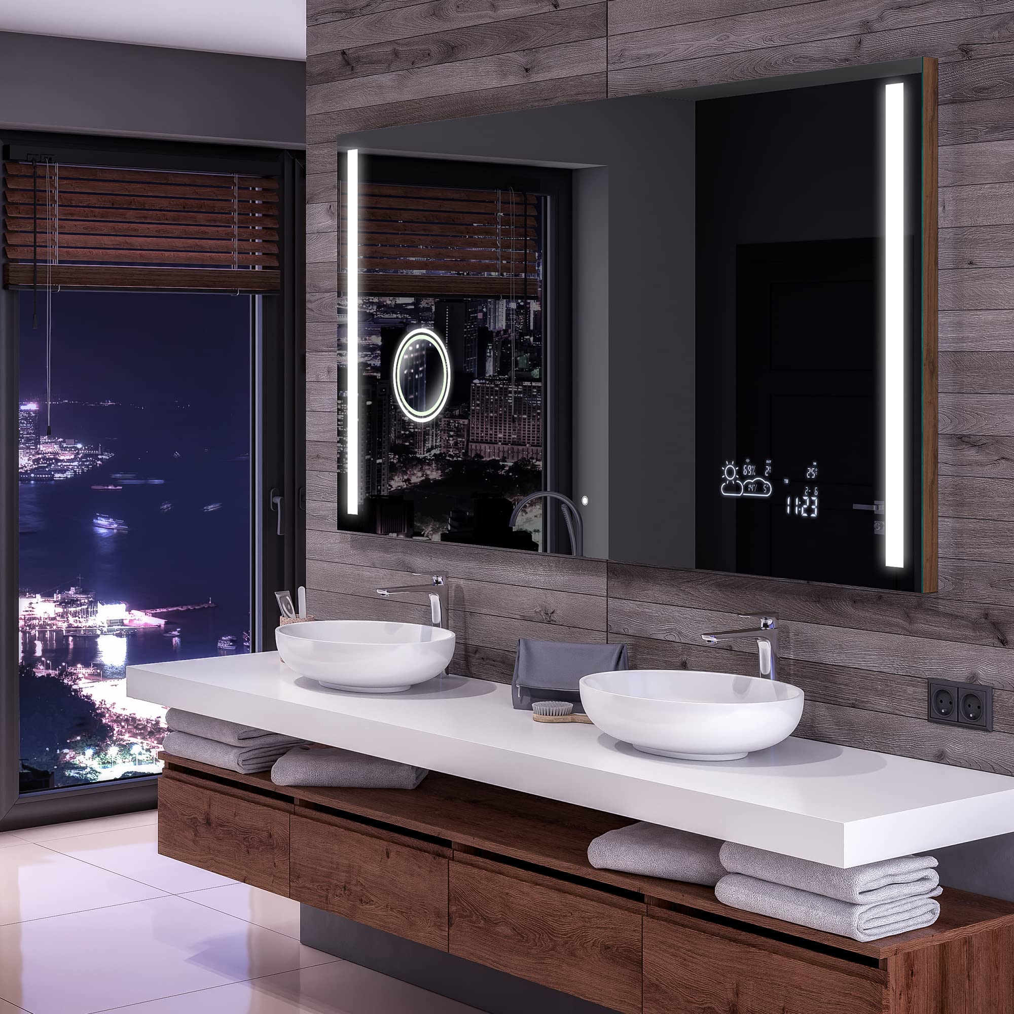 A Morning Transformed: The Magic of ARTFORMA LED Bathroom Mirror