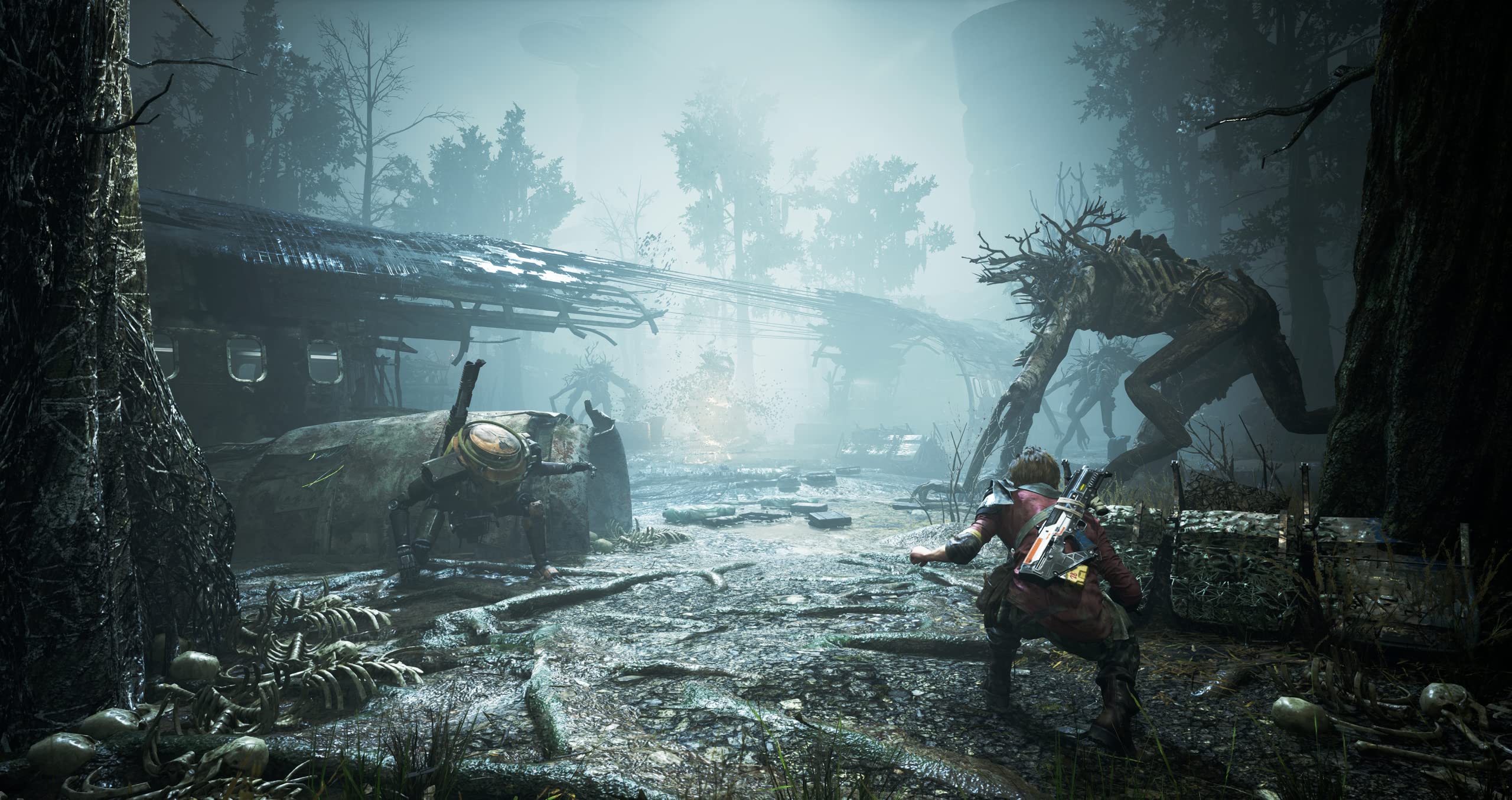 Miasma Chronicles PS5 Game - Action RPG Adventure for PlayStation 5 | Post-Apocalyptic Sci-Fi Story | Perfect for Solo Gamers & RPG Fans