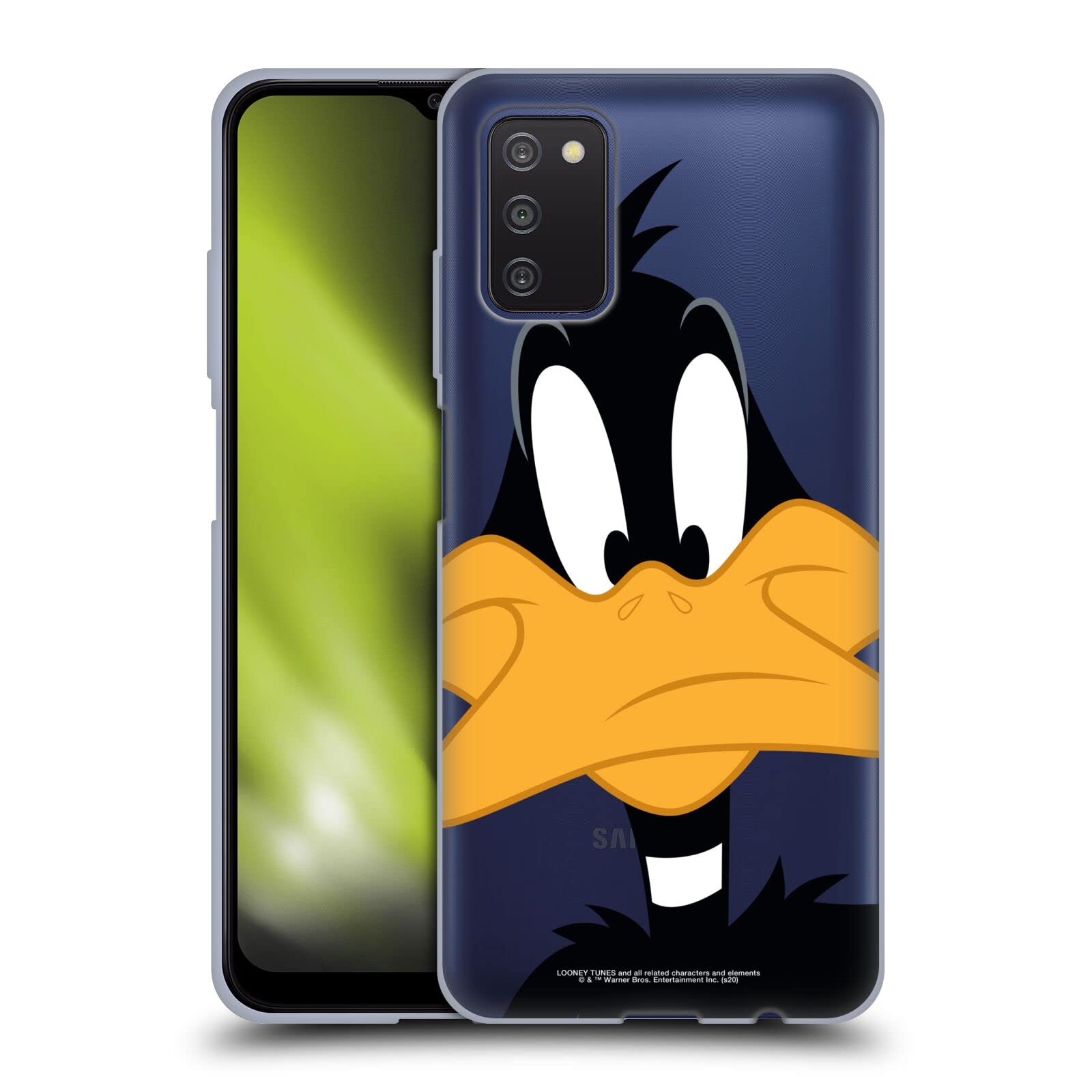 Looney Tunes Daffy Duck Samsung Galaxy A03s Case (2021) - Officially Licensed Soft Gel Cover for Everyday Protection & Style