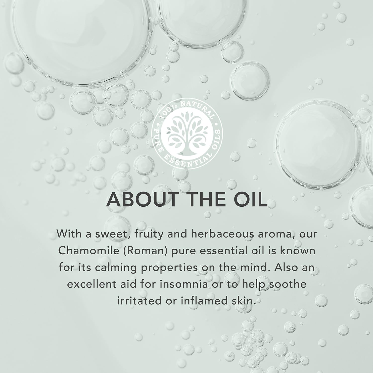 Organic Roman Chamomile Essential Oil by Tisserand - 0.33 oz (10ml) - 100% Pure, Natural Aromatherapy Oil for Relaxation, Sleep & Stress Relief - Perfect for Diffusers, Massage & Skincare