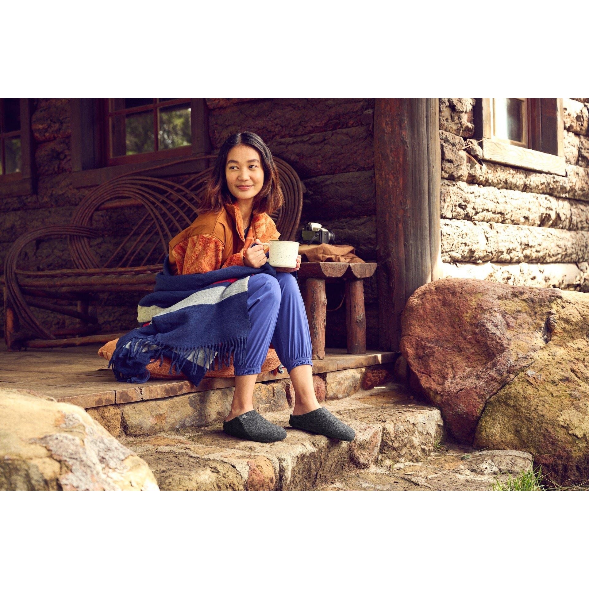 BIRKENSTOCK ZERMATT Premium Comfort Slippers for Men & Women - Cozy Indoor/Outdoor House Shoes with Arch Support - Perfect for Home, Travel & Relaxation