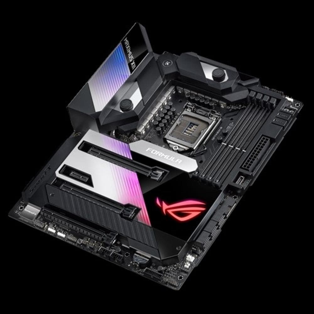 ASUS ROG MAXIMUS XII FORMULA Z490 LGA 1200 ATX Gaming Motherboard - 3 Year Warranty | High Performance for PC Builds, Overclocking & eSports Gaming