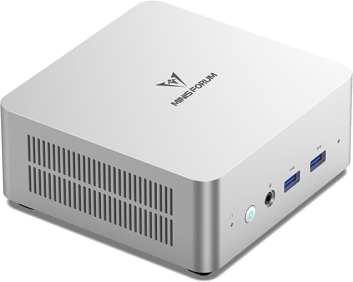 MINIS FORUM UN1290 Mini PC - Intel Core i9 12900HK 14-Core 20-Thread Desktop Computer with HDMI 2.0/USB-C/DP 1.4, 2.5G LAN, 5 USB Ports, WiFi 6 | Compact Powerful PC for Home Office, Gaming & Digital Signage (RAM/SSD Not Included)