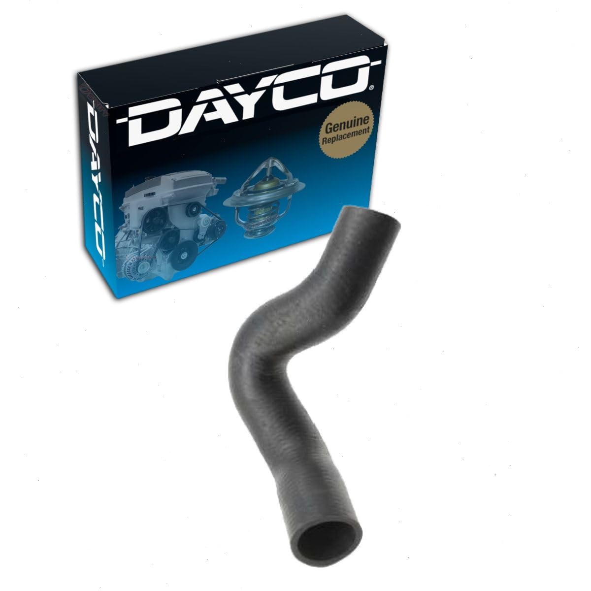 Dayco 71354 Curved Radiator Hose - High Performance Cooling System Replacement Part for Cars & Trucks - Perfect for Engine Overheating Prevention & Cooling System Maintenance