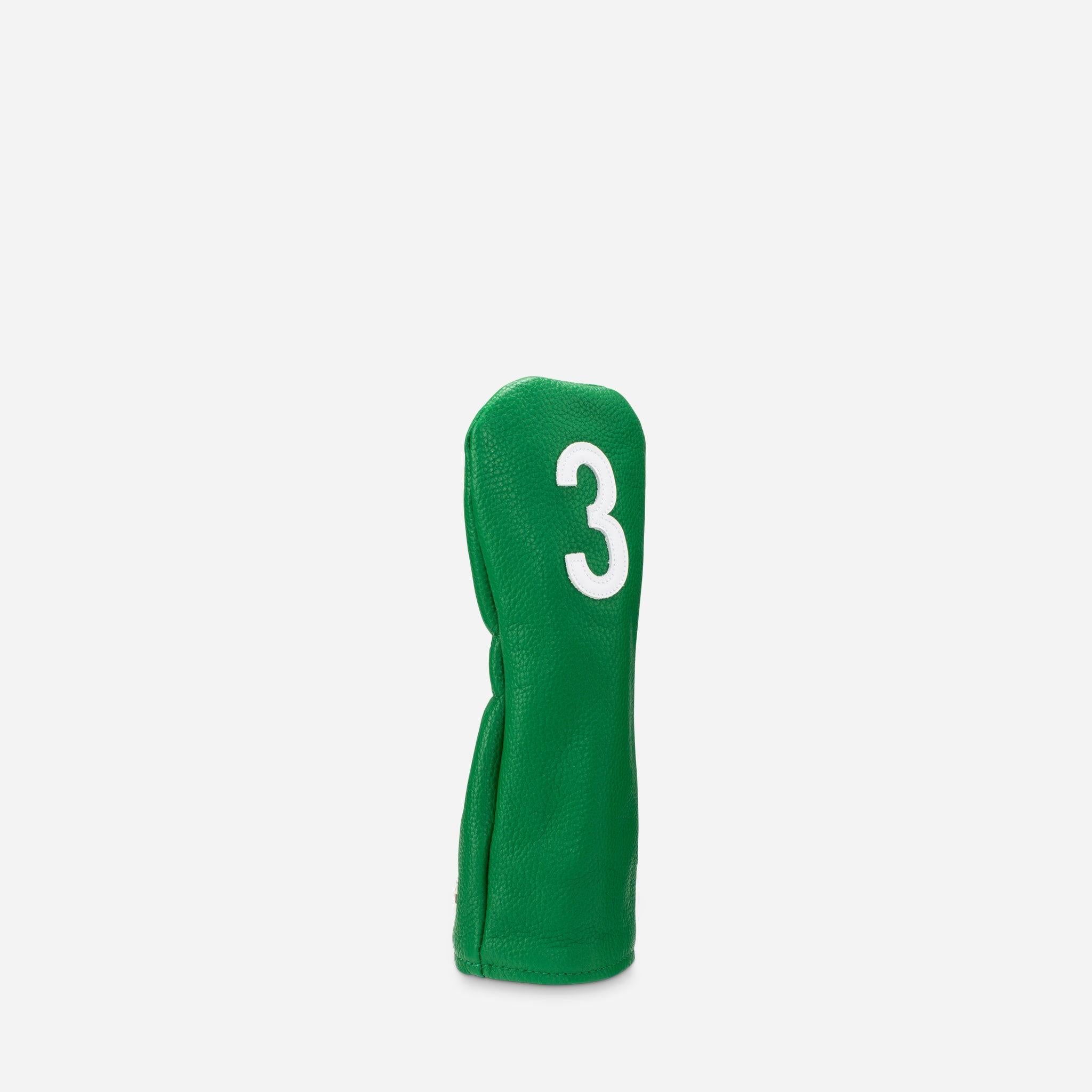 Premium Golf Club Head Covers - Luxury PU Leather Driver & Iron Headcovers Set for Men & Women - Perfect for Golf Course, Driving Range & Club Protection