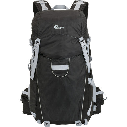 Lowepro Photo Sport 200 AW Backpack - Waterproof Camera Bag for DSLR & Mirrorless Cameras - Hiking & Travel Photography Gear (Black)