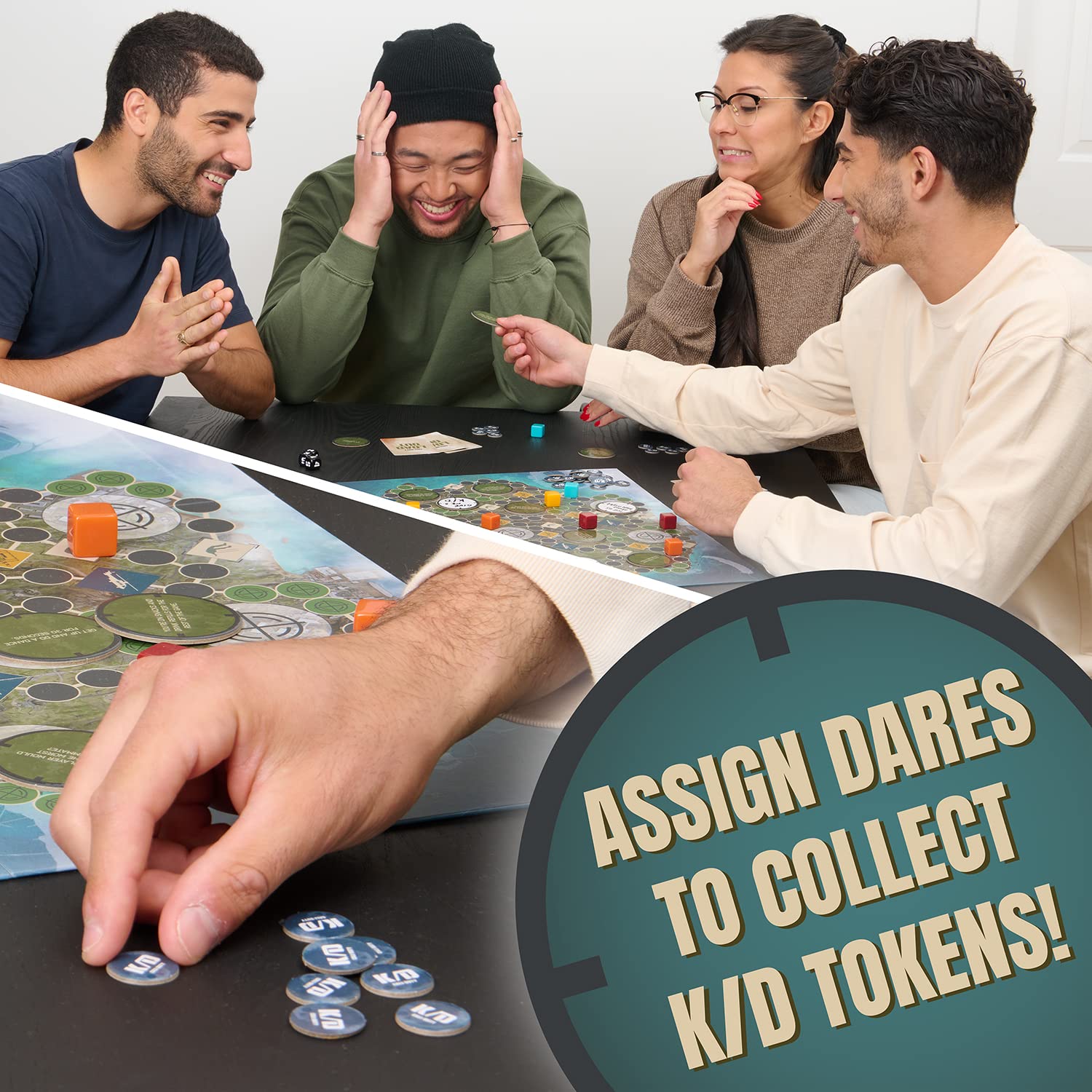 Call of Duty: K/D Party Game by Wilder – Strategic Board Game for Adults, Perfect for Game Nights and Social Gatherings