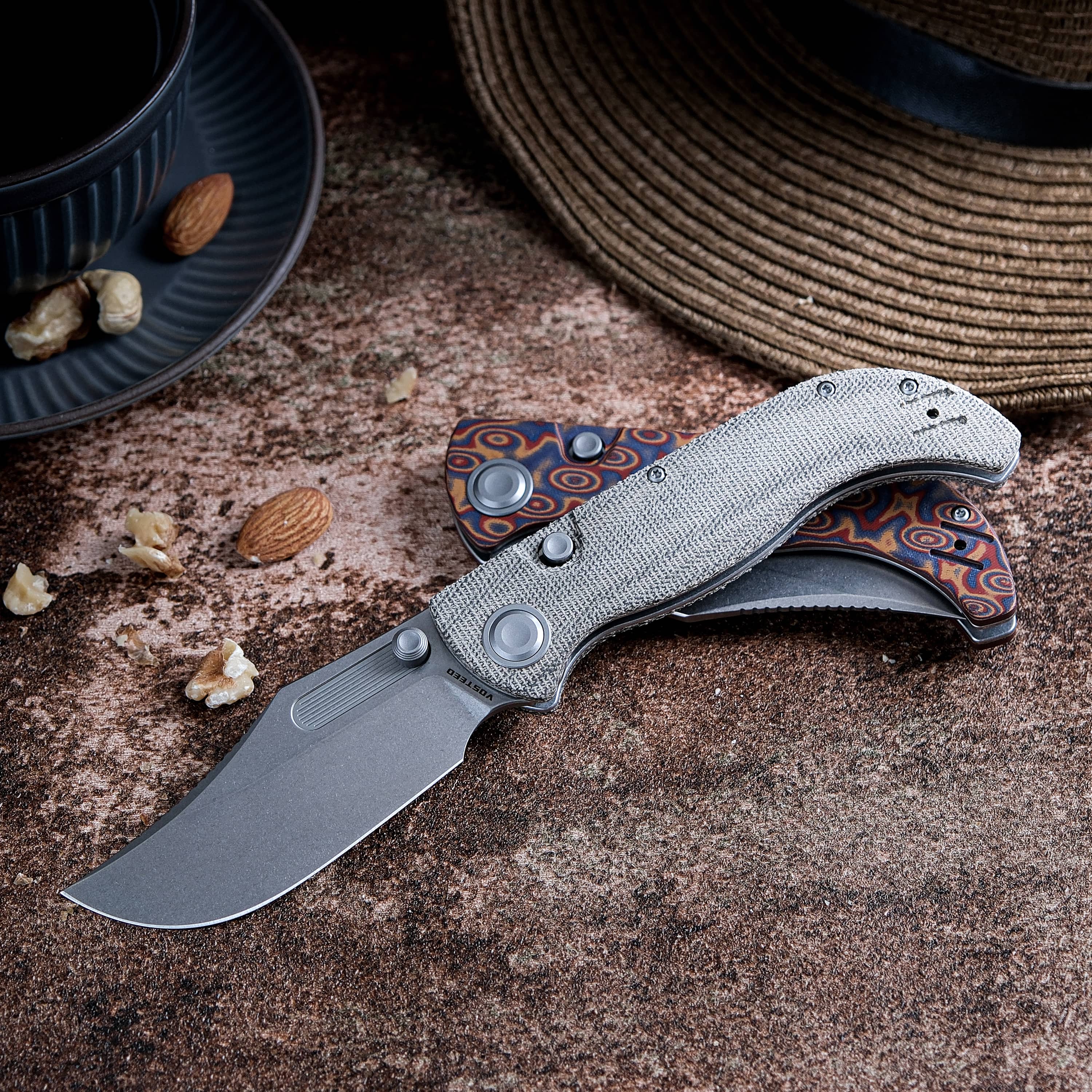 Naga Top Liner Lock Folding Knife - 3.47