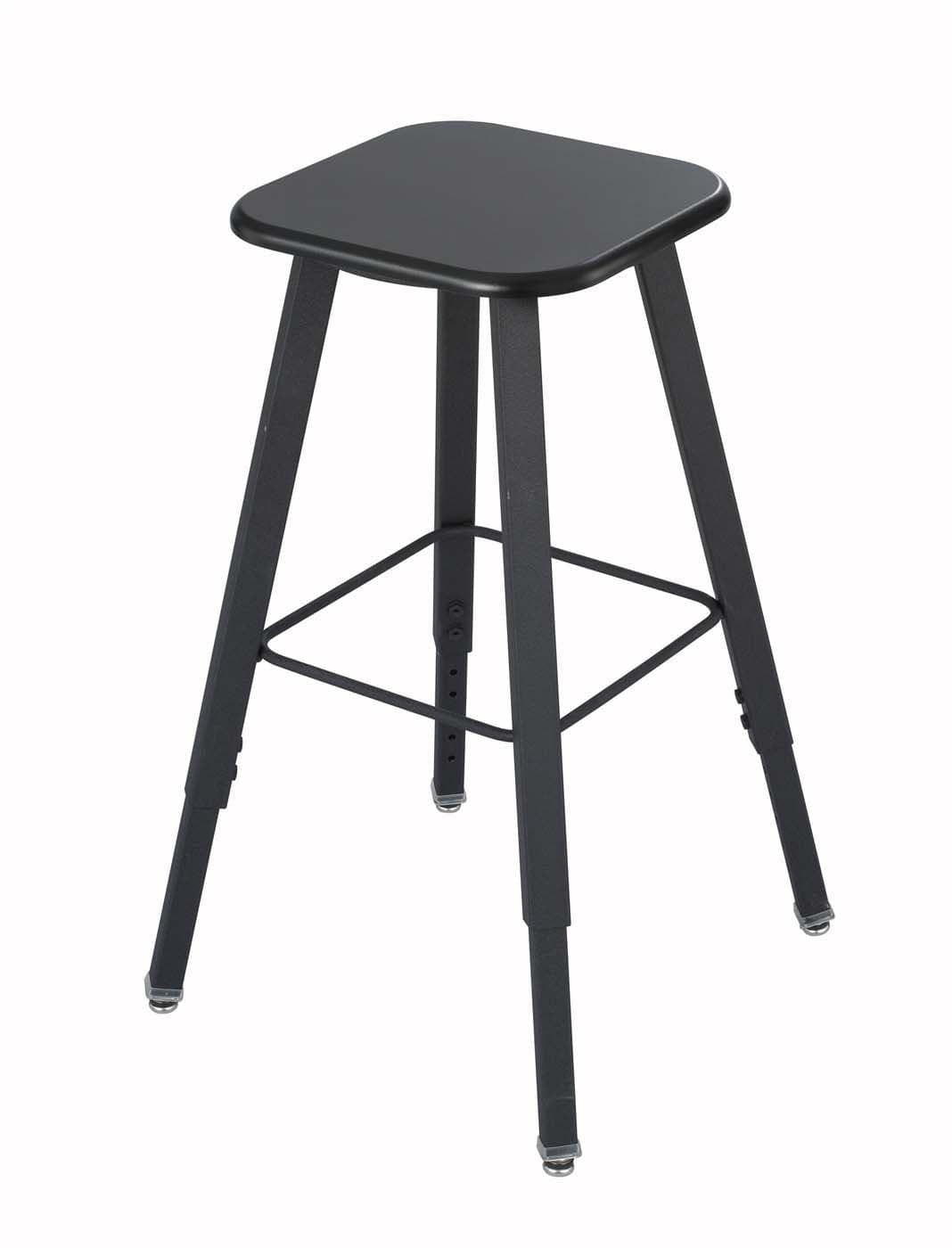 AlphaBetter® Adjustable Height Stool with Footrest - Ergonomic Office Chair for Home & Work - Perfect for Standing Desks, Gaming, and Study