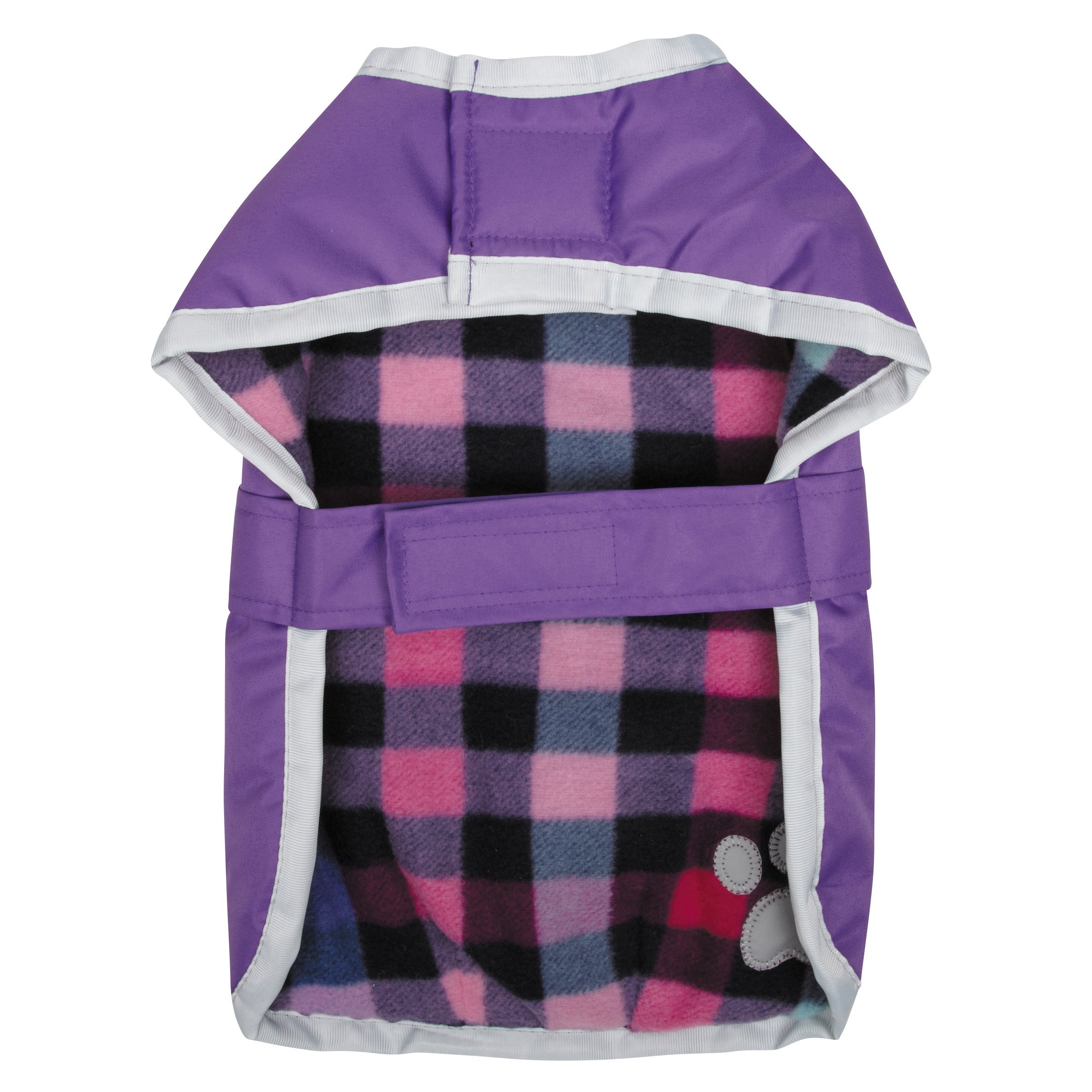 Zack & Zoey Nor'Easter Warm Fleece Blanket Coat for Women - Small Size, Soft Purple Outerwear - Perfect for Winter, Camping, and Cozy Home Lounging