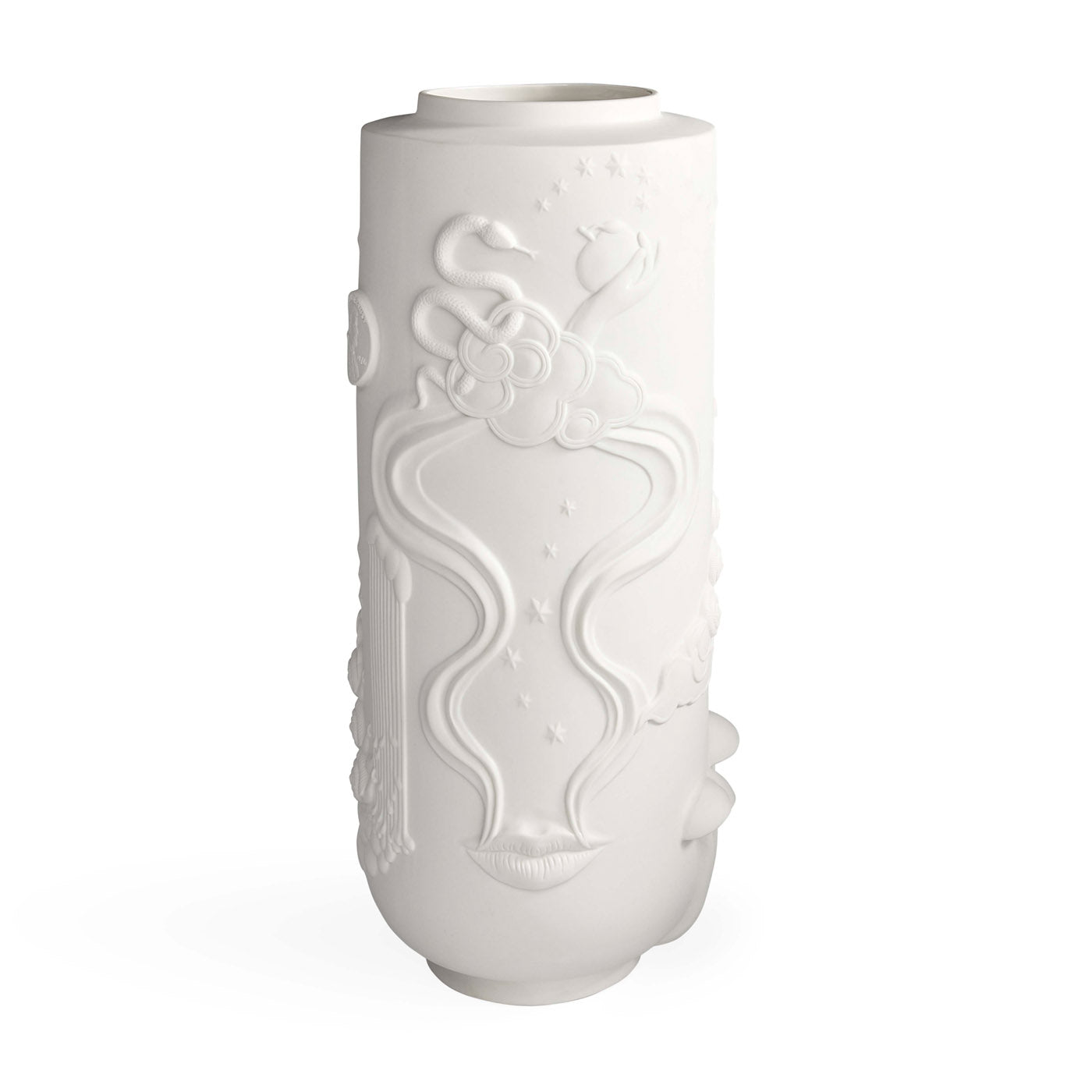 Elegant Muse Dreamscape Vase - Modern Ceramic Flower Vase for Home Decor, Wedding Centerpieces & Office Desk Decorations